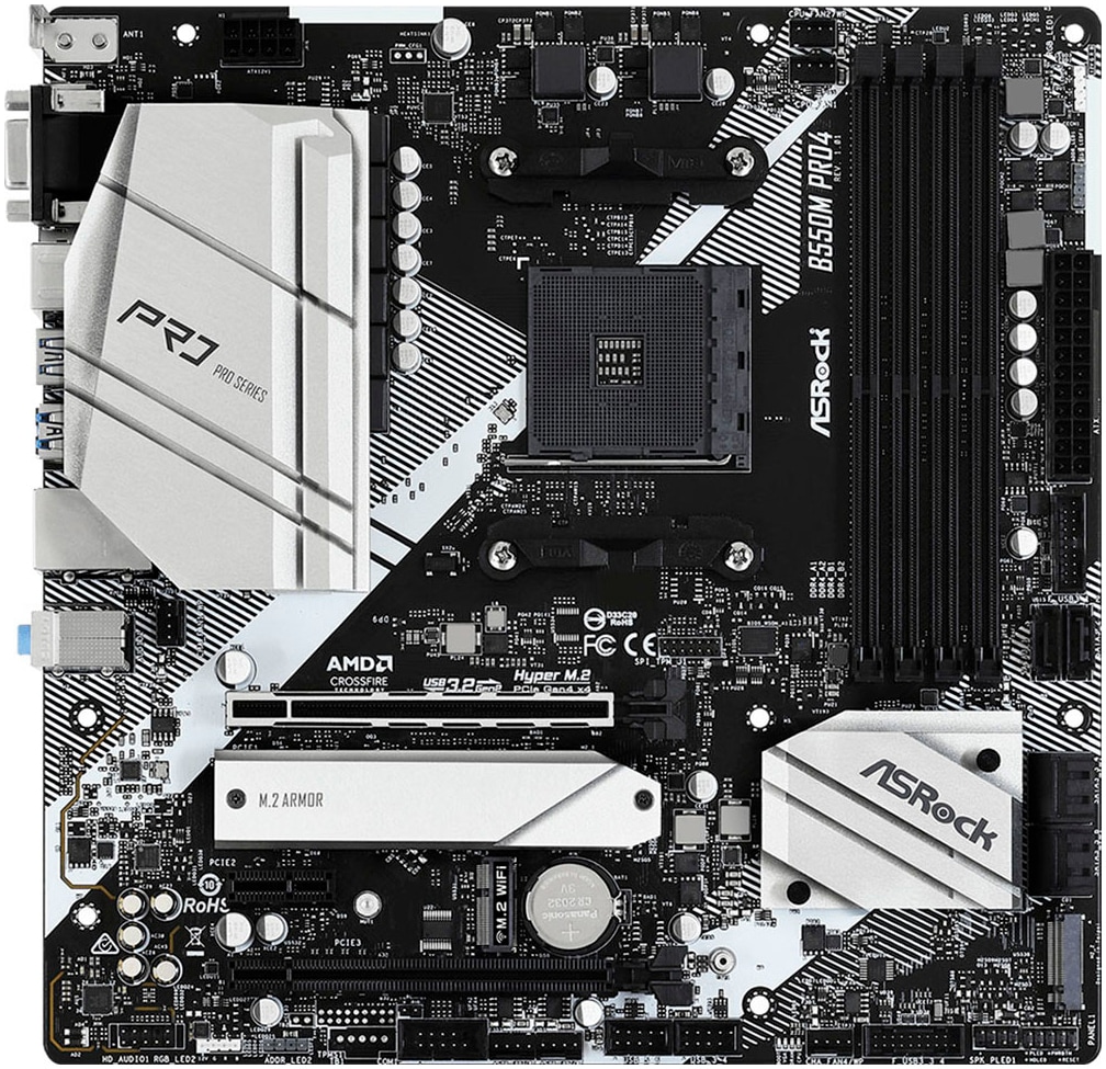 Asrock Mainboard »B550M Pro4«