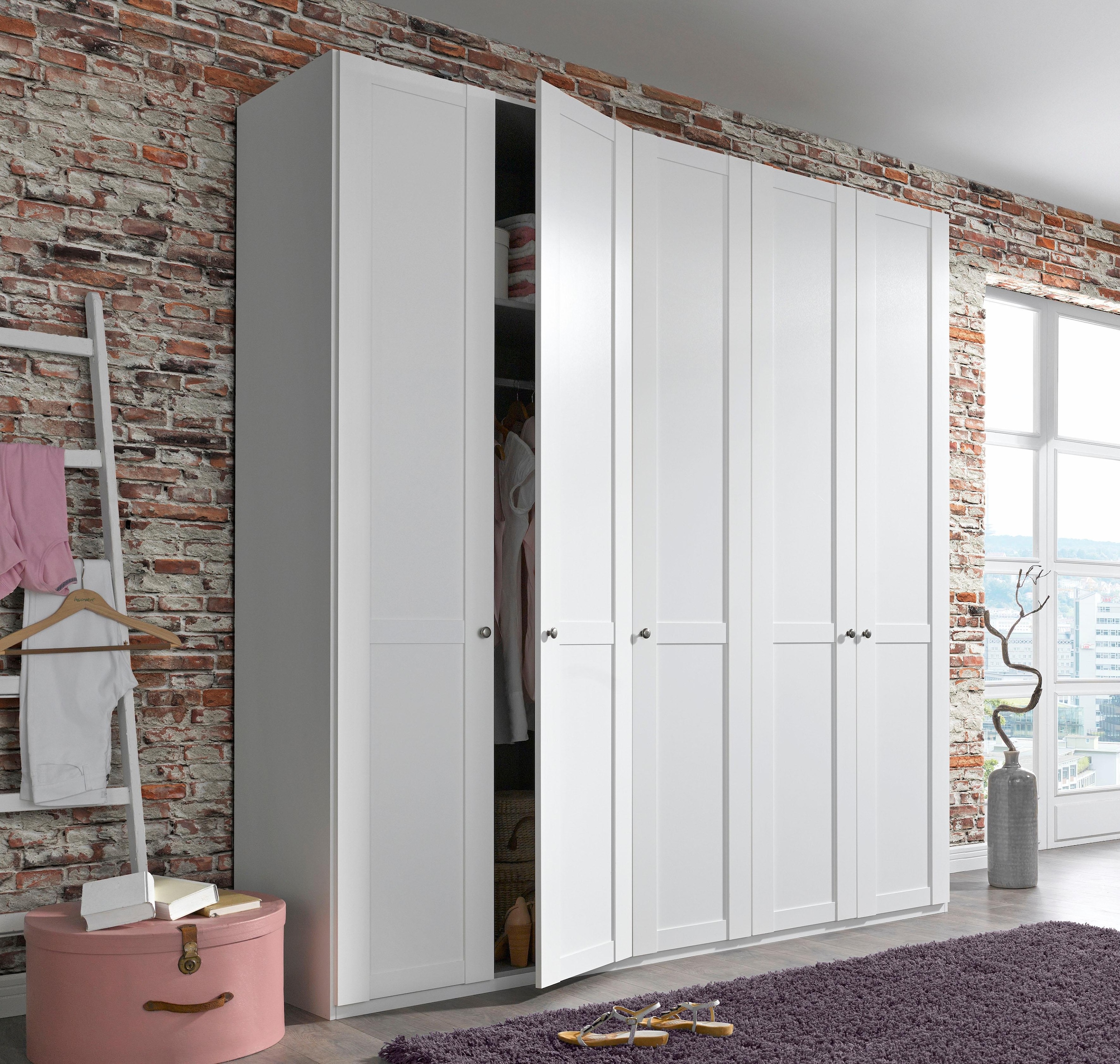 vielen wahlweise 236cm Kleiderschrank hoch 208 bequem in Breiten, oder Wimex York«, »New kaufen