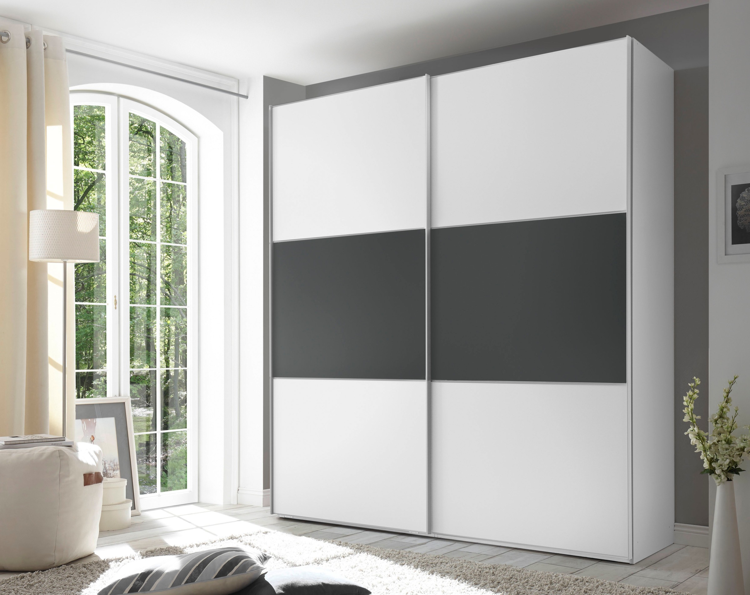 STAUD Schwebetürenschrank »Includo, Made in Germany« Mit vier verschiedenen Ausstattungsvarianten