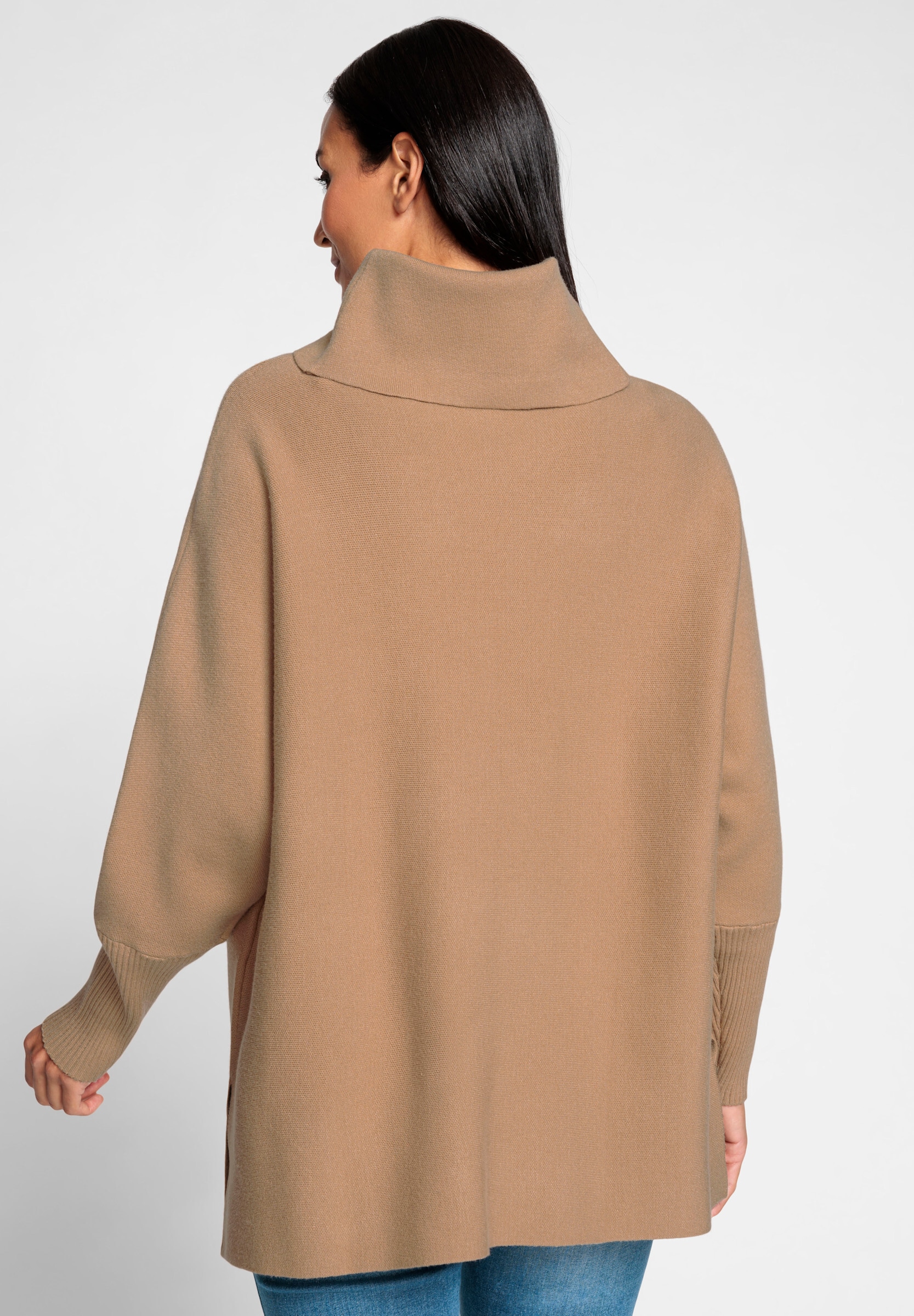 heine Longpullover »Rollkragen-Pullover Rollkragenpullover im Oversized-Style«