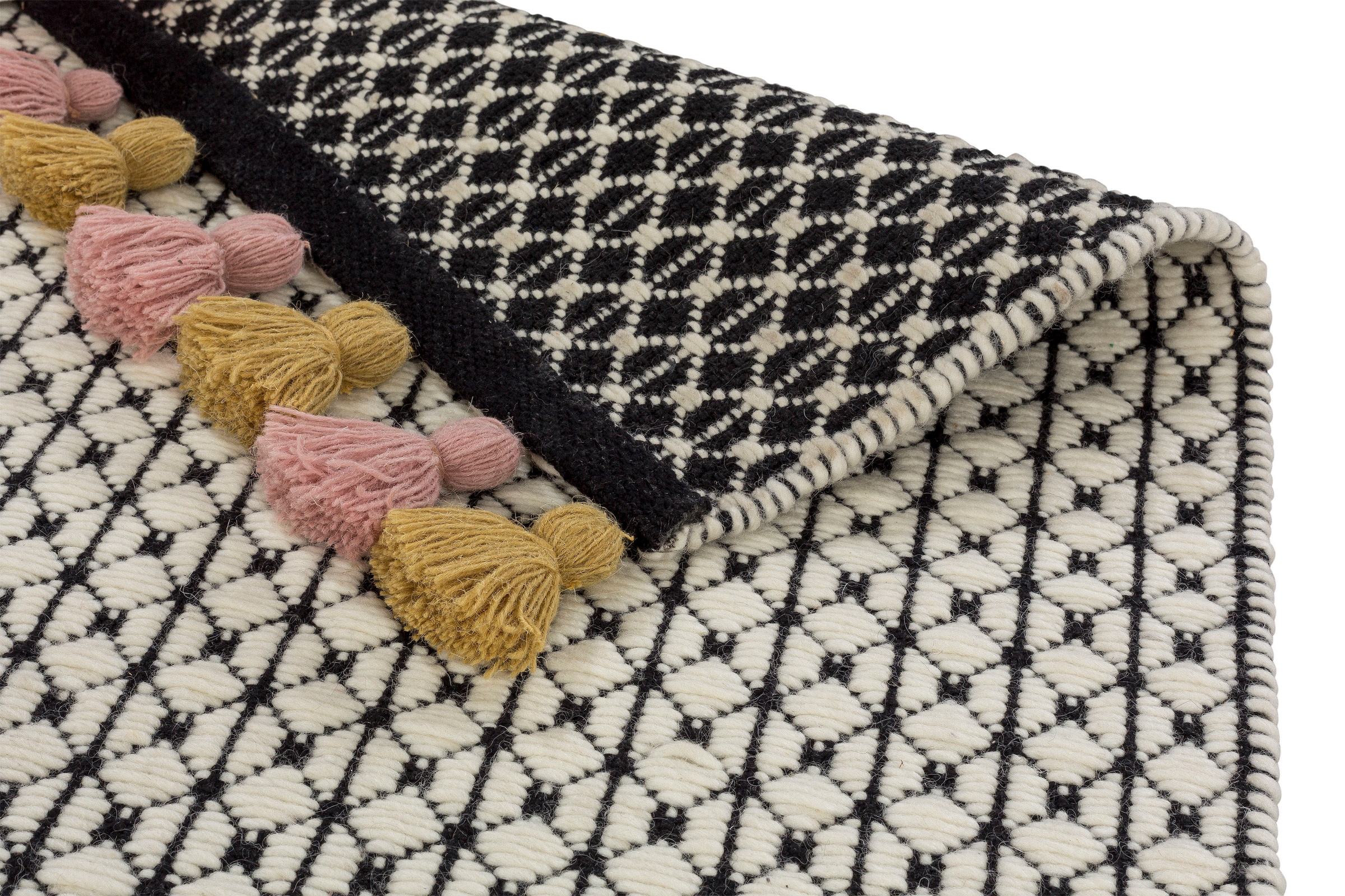 SCHÖNER WOHNEN-Kollektion Teppich »Insula«, rechteckig, 6 mm Höhe, natürliche Wolle/Baumwolle, Wohnzimmer, Schlafzimmer, warmes Raumklima