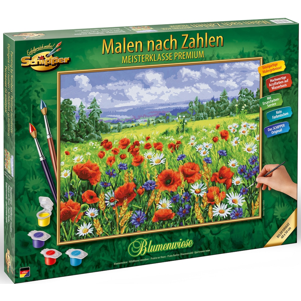 Schipper Malen nach Zahlen »Meisterklasse Premium - Blumenwiese«