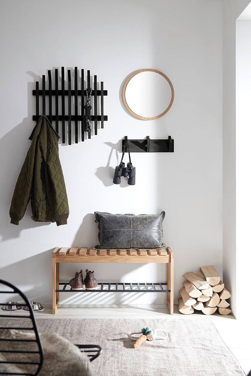 MCA furniture Garderobenpaneel »BANTRY Garderobenpaneel W60«, Leisten