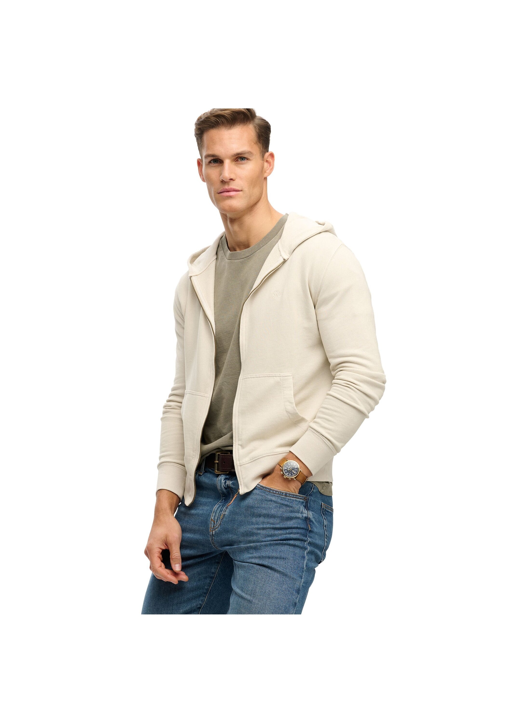Superdry Sweatshirt »Sweatjacke Classic Essential Ziphood«
