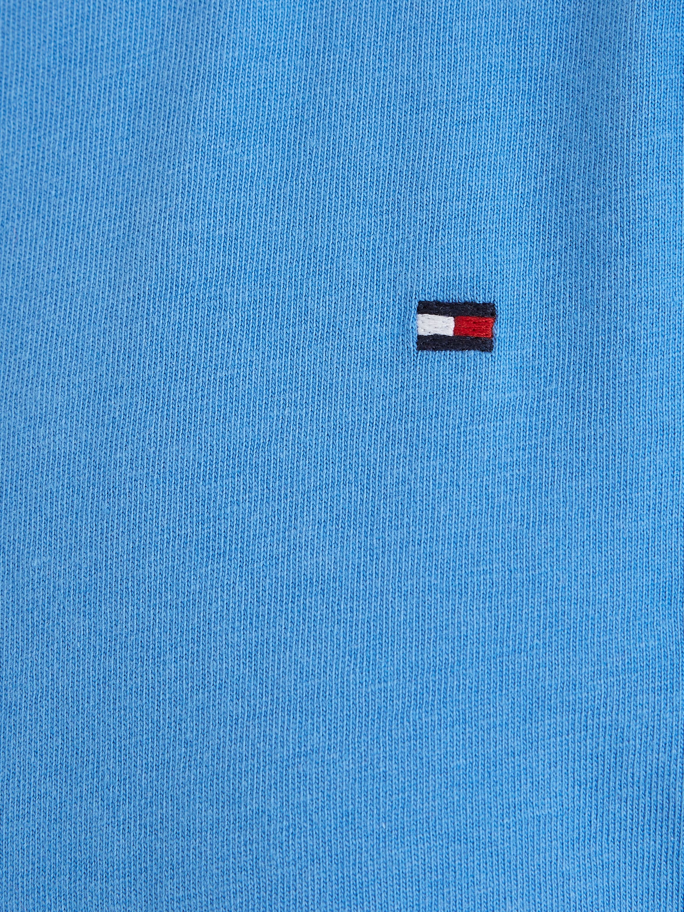 Tommy Hilfiger T-Shirt »ESSENTIAL RUFFLE SLEEVE TOP«, mit gewelltem Ärmelabschluss