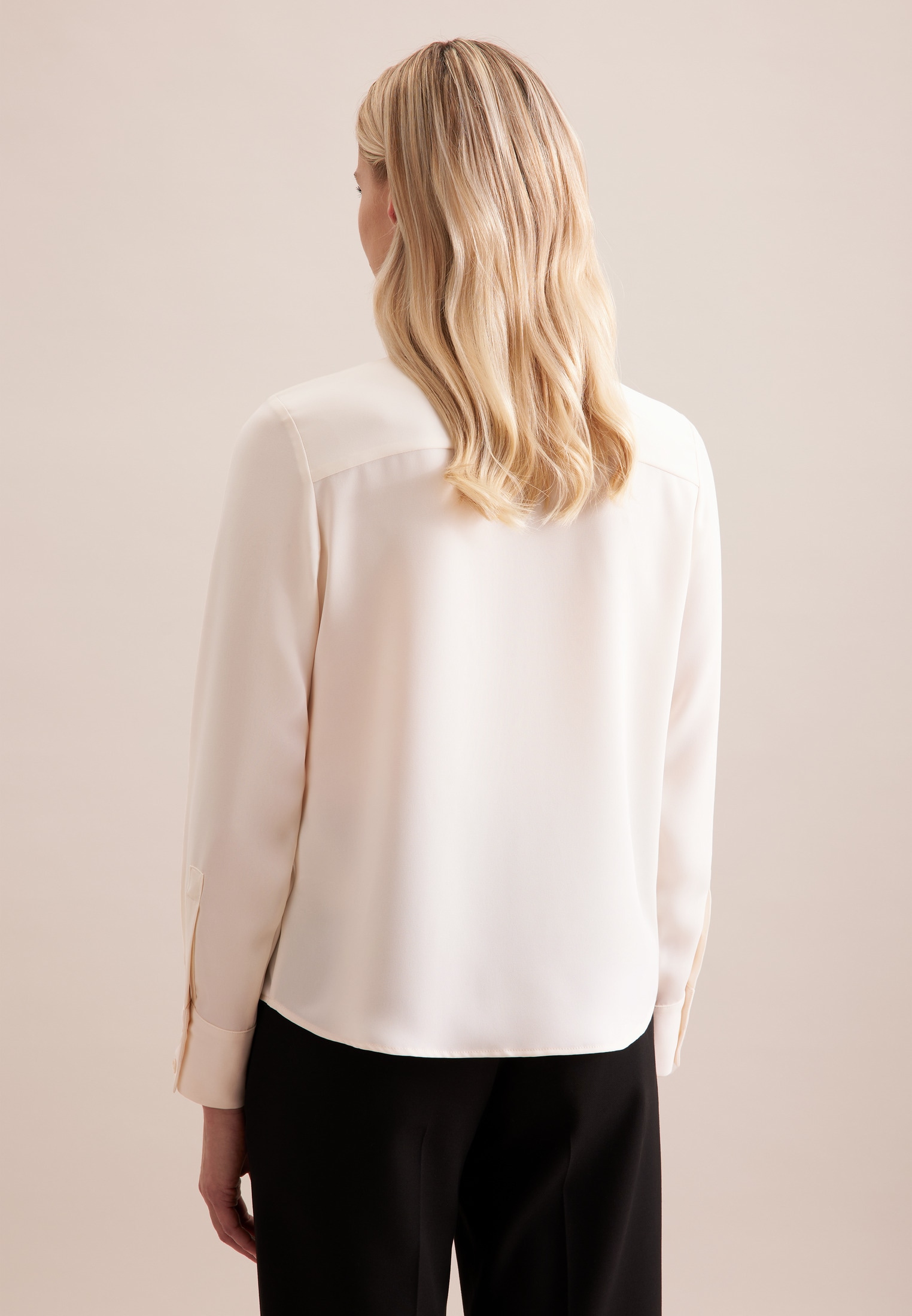 seidensticker Hemdbluse »Schwarze Rose« 1/1 Kragen Uni