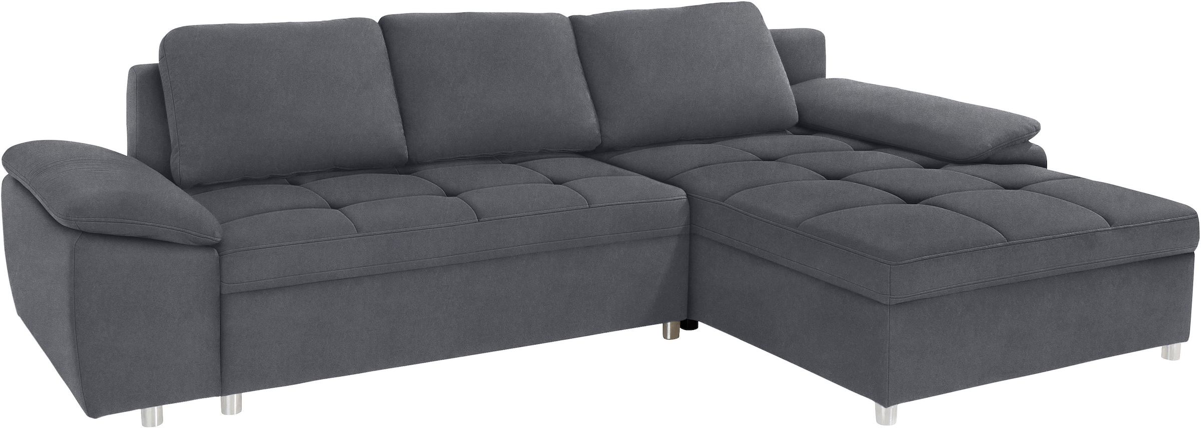 sit&more Ecksofa »Labene L-Form«, wahlweise mit Bettfunktion und Bettkasten, auch als XXL-Variante