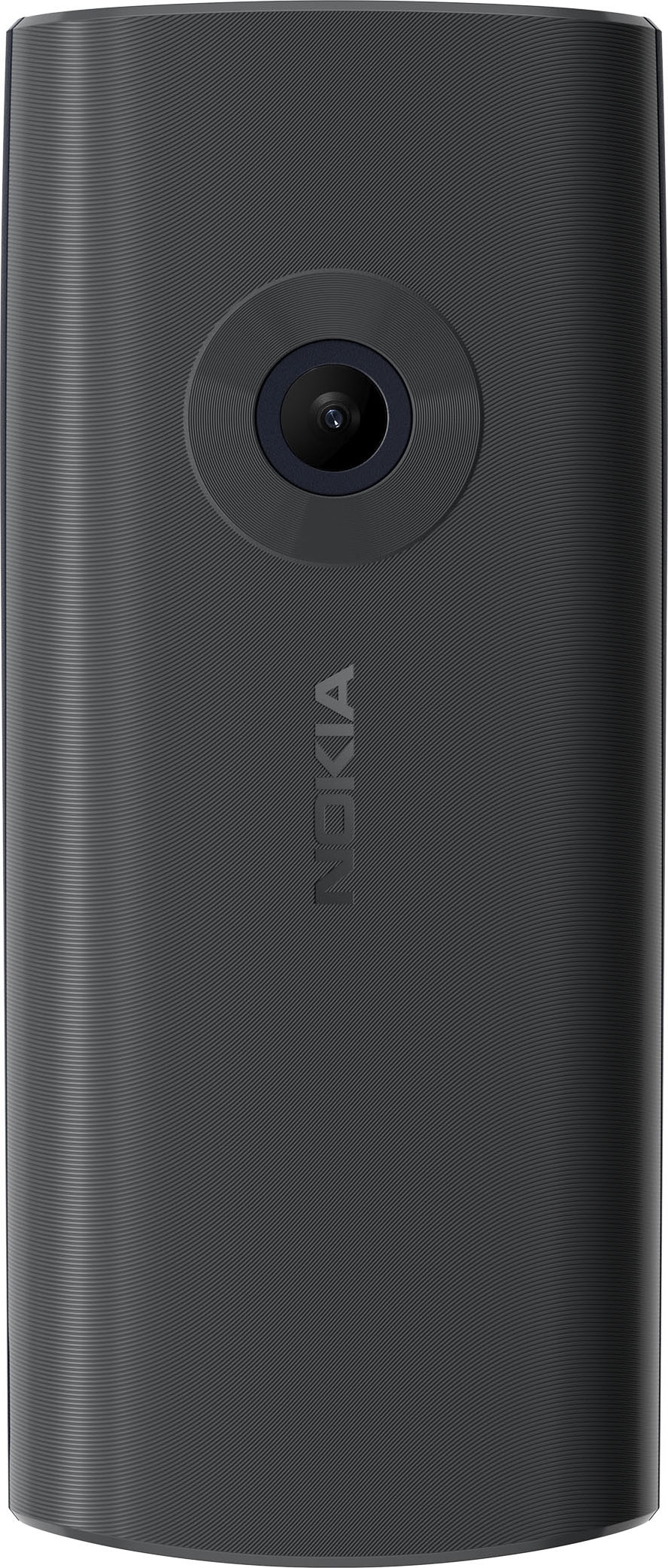 Nokia Handy »110 ➥ XXL Charcoal, 0,02 (2023)«, Zoll, UNIVERSAL | Jahre 2G GB Speicherplatz 3 Garantie 4,5 cm/1,77
