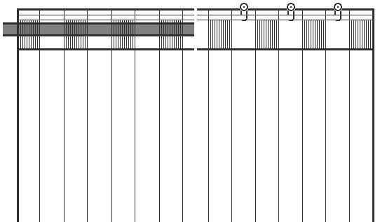 Neutex for you! Vorhang »Kiss«, (1 St.), HxB: 245x142, Schal mit verdeckten Schlaufen