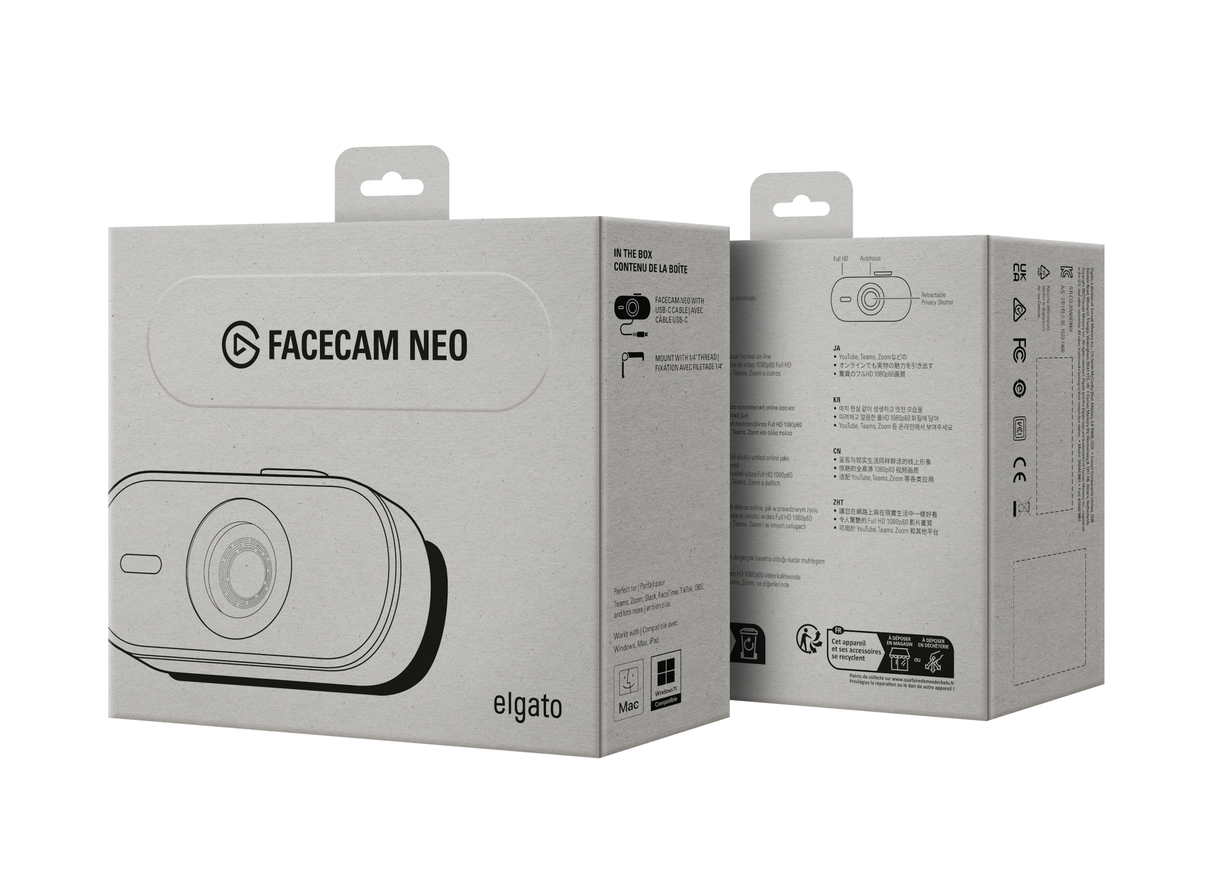 Elgato Webcam »Facecam Neo«, Full HD, Plug & Play