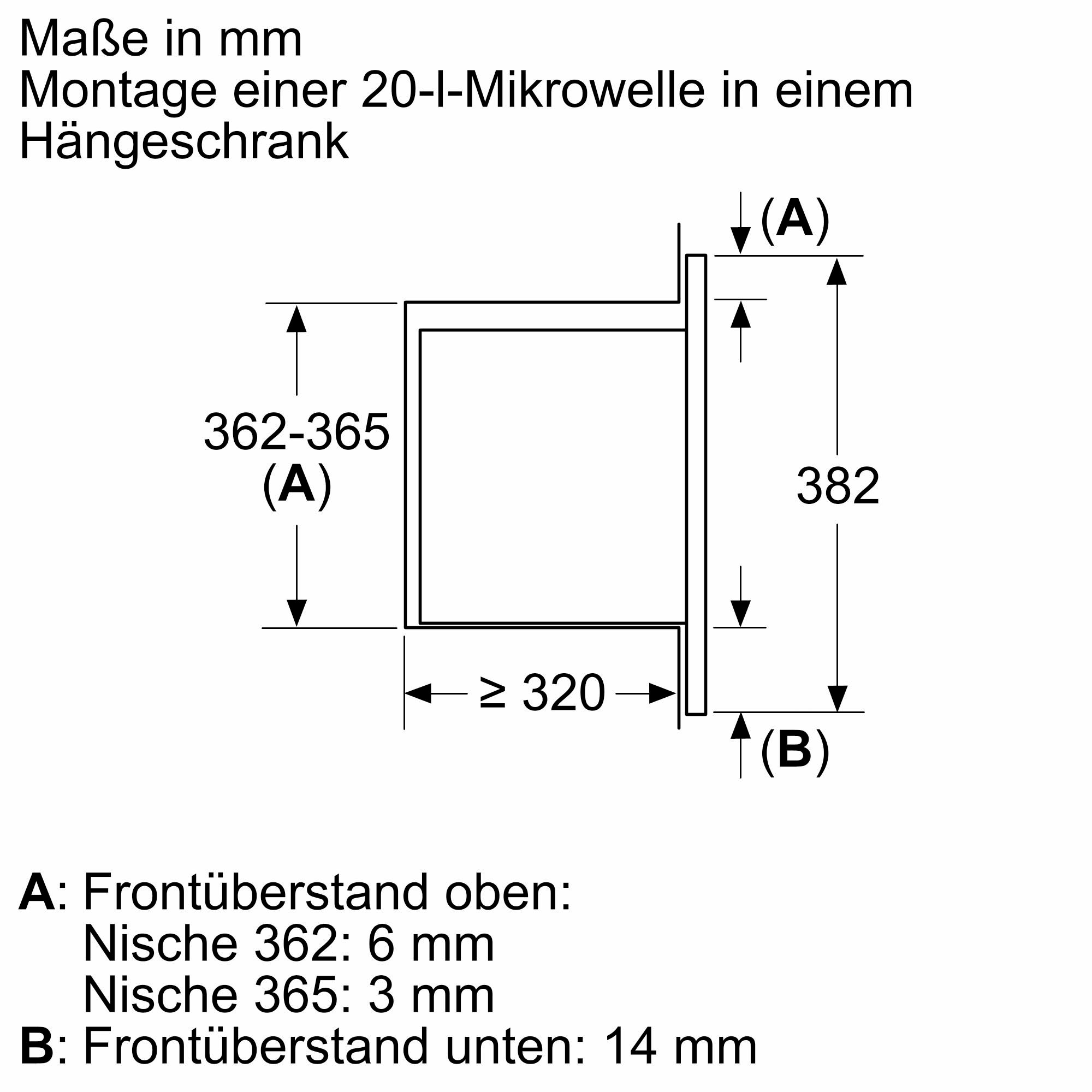»BF523LMB3/BF523LMW3«, Einbau-Mikrowelle W SIEMENS Garantie mit Jahren XXL 3 800