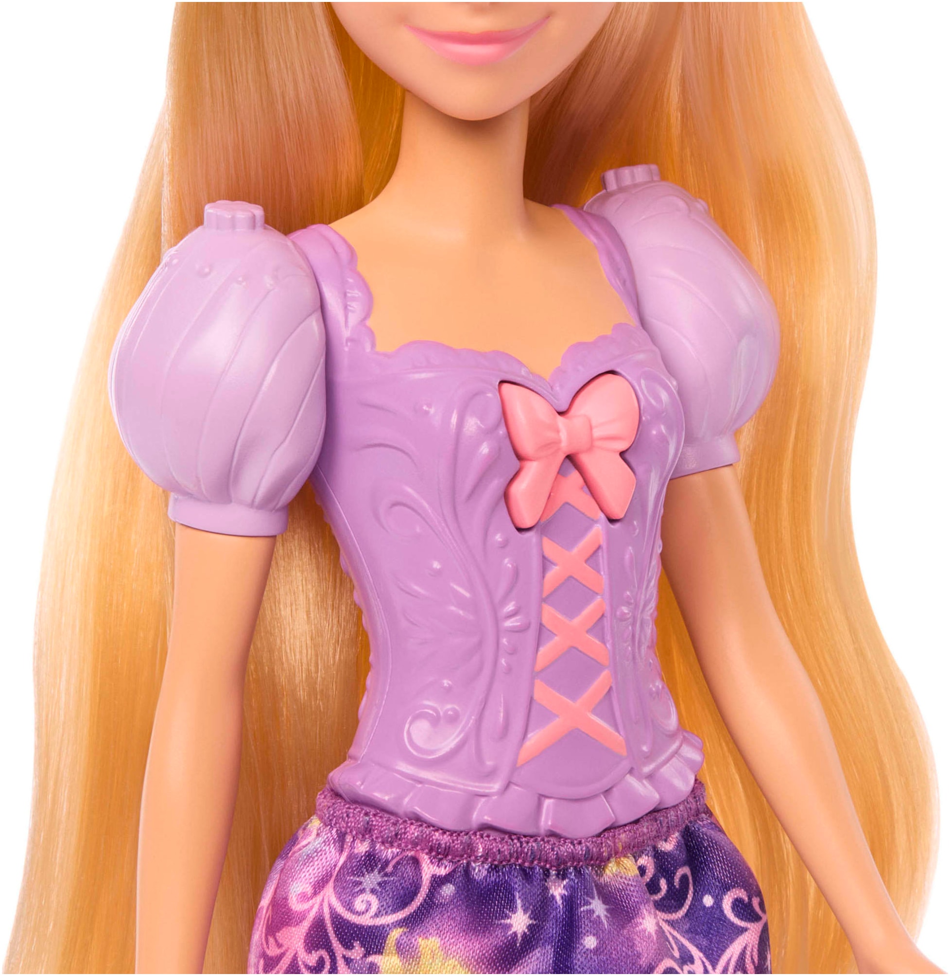 Mattel® Anziehpuppe »Disney Prinzessin, Feature Rapunzel Puppe« mit Leuchteffekt