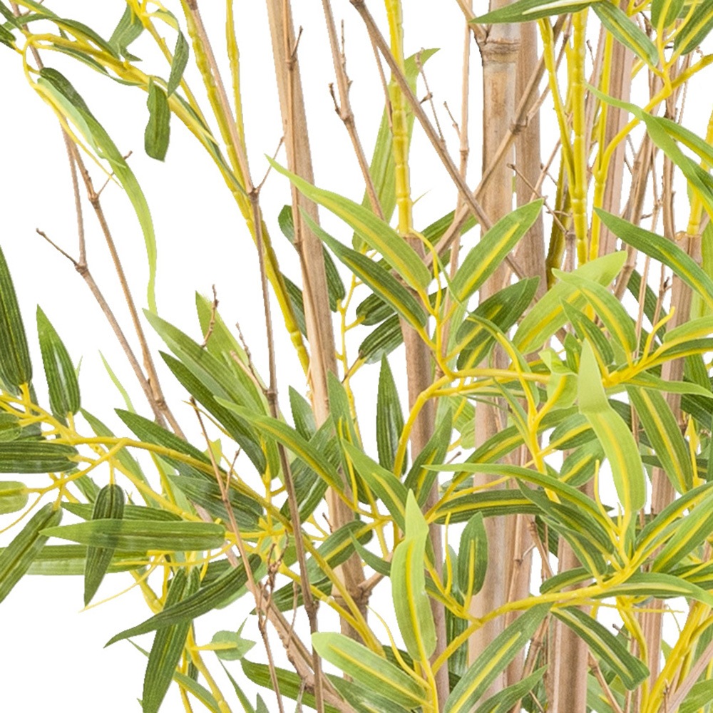 Creativ green Kunstbambus »Bambus«, mit Naturstamm