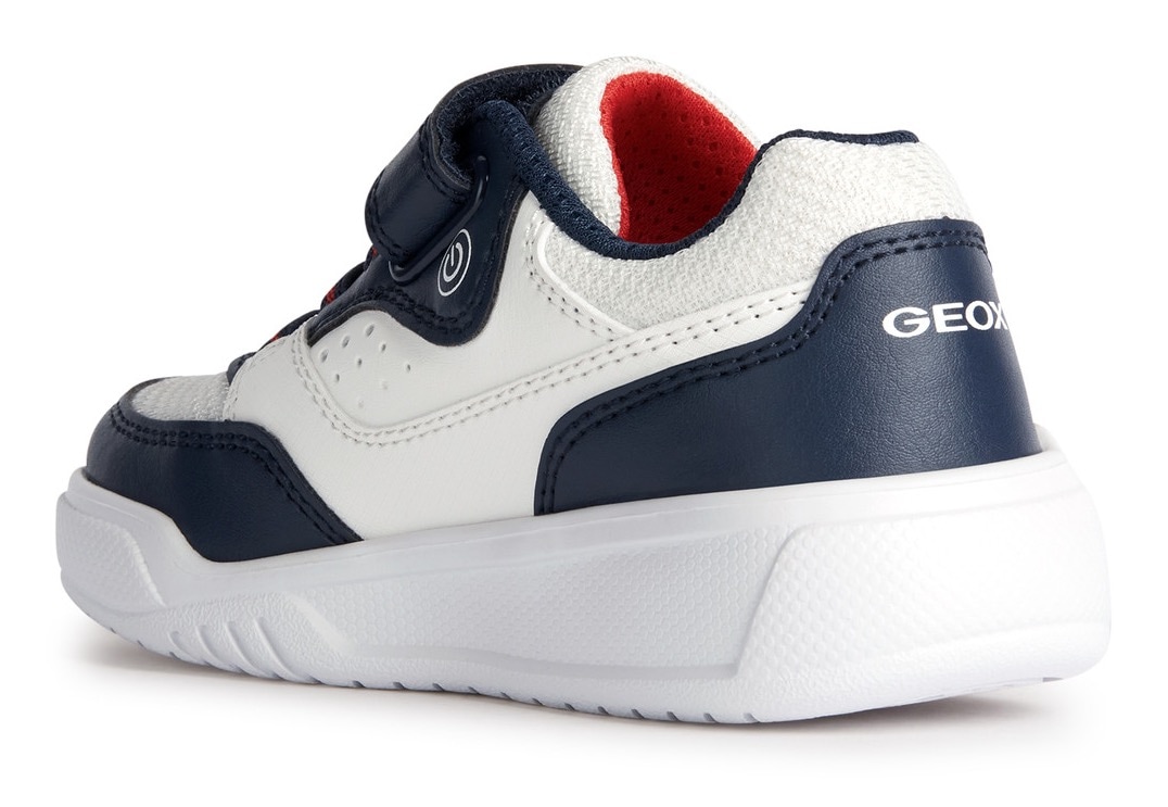 Geox Sneaker »Blinkschuh J ILLUMINUS BOY«, mit Wechselfußbett, Freizeitschuh, Halbschuh, Schnürschuh