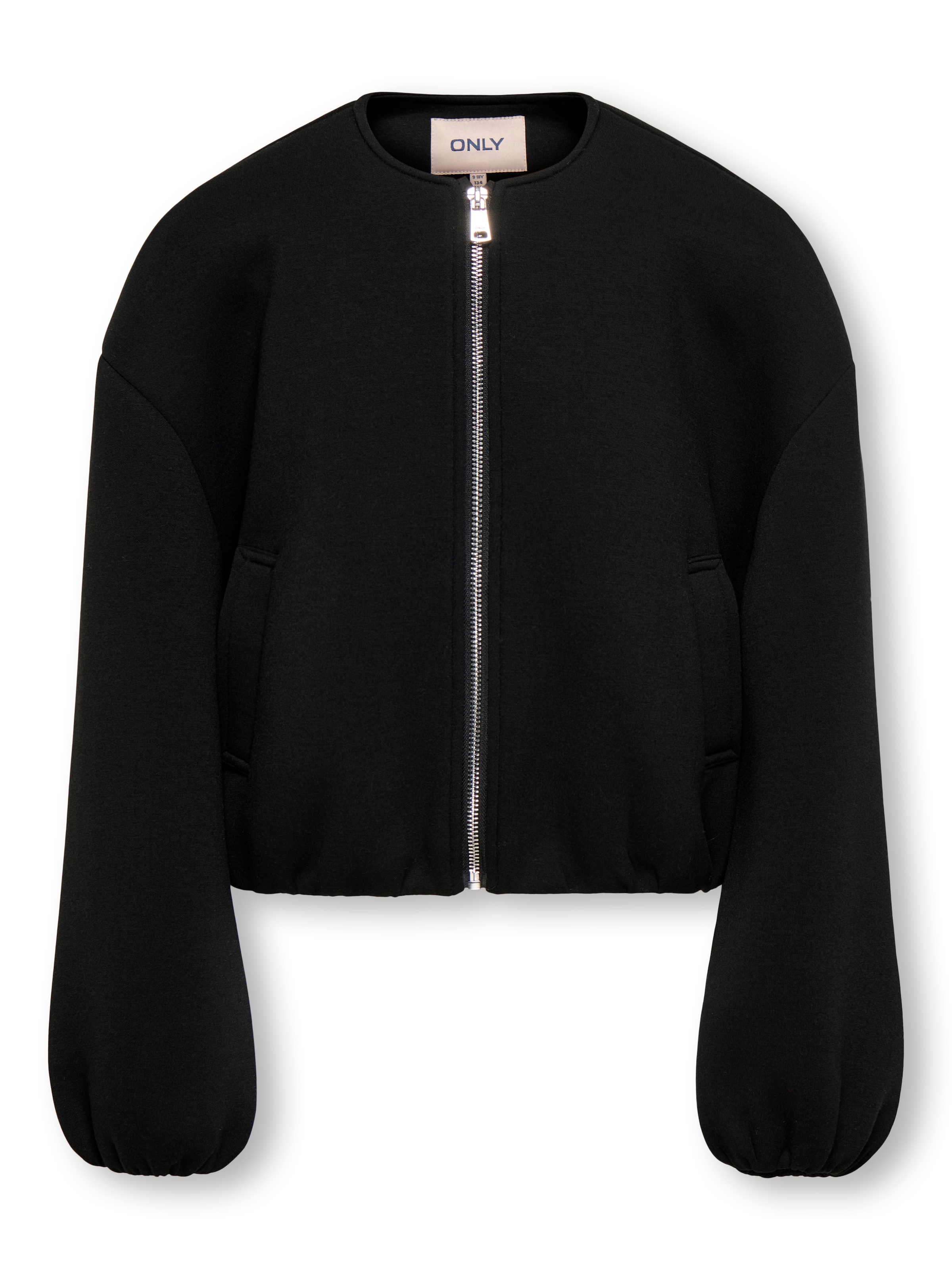 KIDS ONLY Kurzjacke »KOGELLIE SCUBA JACKET OTW« ohne Kapuze in coolem Bomberjacken-Look mit modischen Ballonärmeln