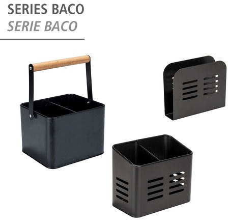 WENKO Organizer »Modell Baco« robuster Tragekorb, ideal zur Aufbewahrung von Ketchup und Grillsaucen