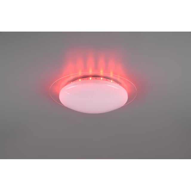 TRIO Leuchten LED Deckenleuchte »Joleen«, LED-Board, 1 St., Farbwechsler,  Deckenlampe Ø 35 cm mit RGB Backlight, Hauptlicht mit Starlight-Effekt und  Farbtemperaturstuerung von 2700 – 5500K, inkl. Fernbedienung & Dimmfunktion  online kaufen |