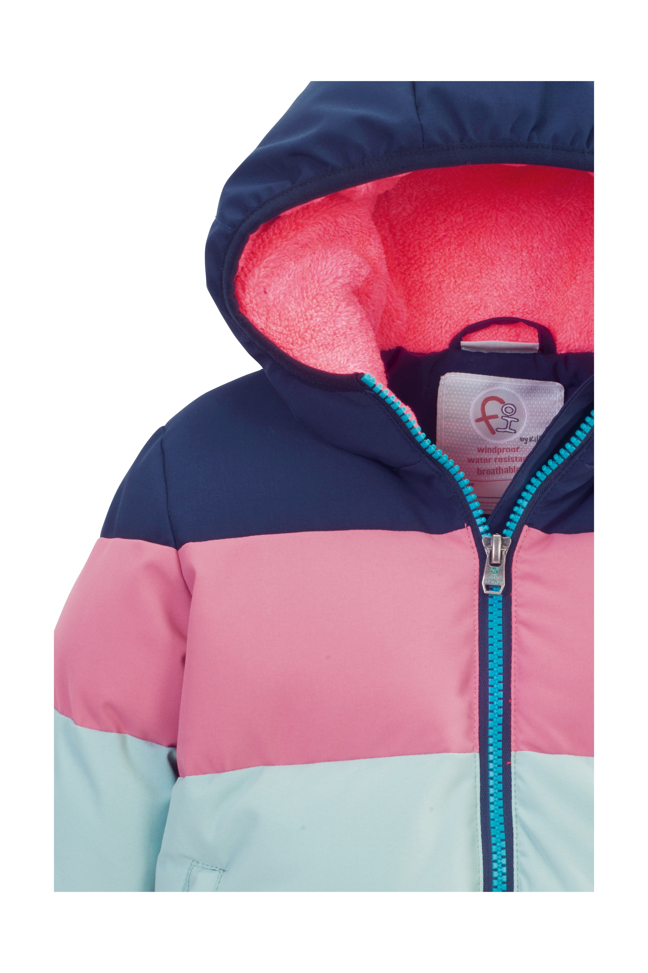 first instinct by killtec Steppjacke »FIOW 30 MNS QLTD JCKT« Gefütterte Winterjacke, wasserabweisend, atmungsaktiv, Colourblock