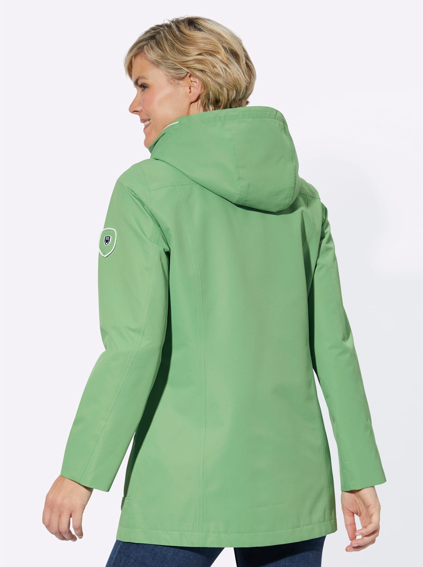 Casual Looks Langjacke, mit Kapuze