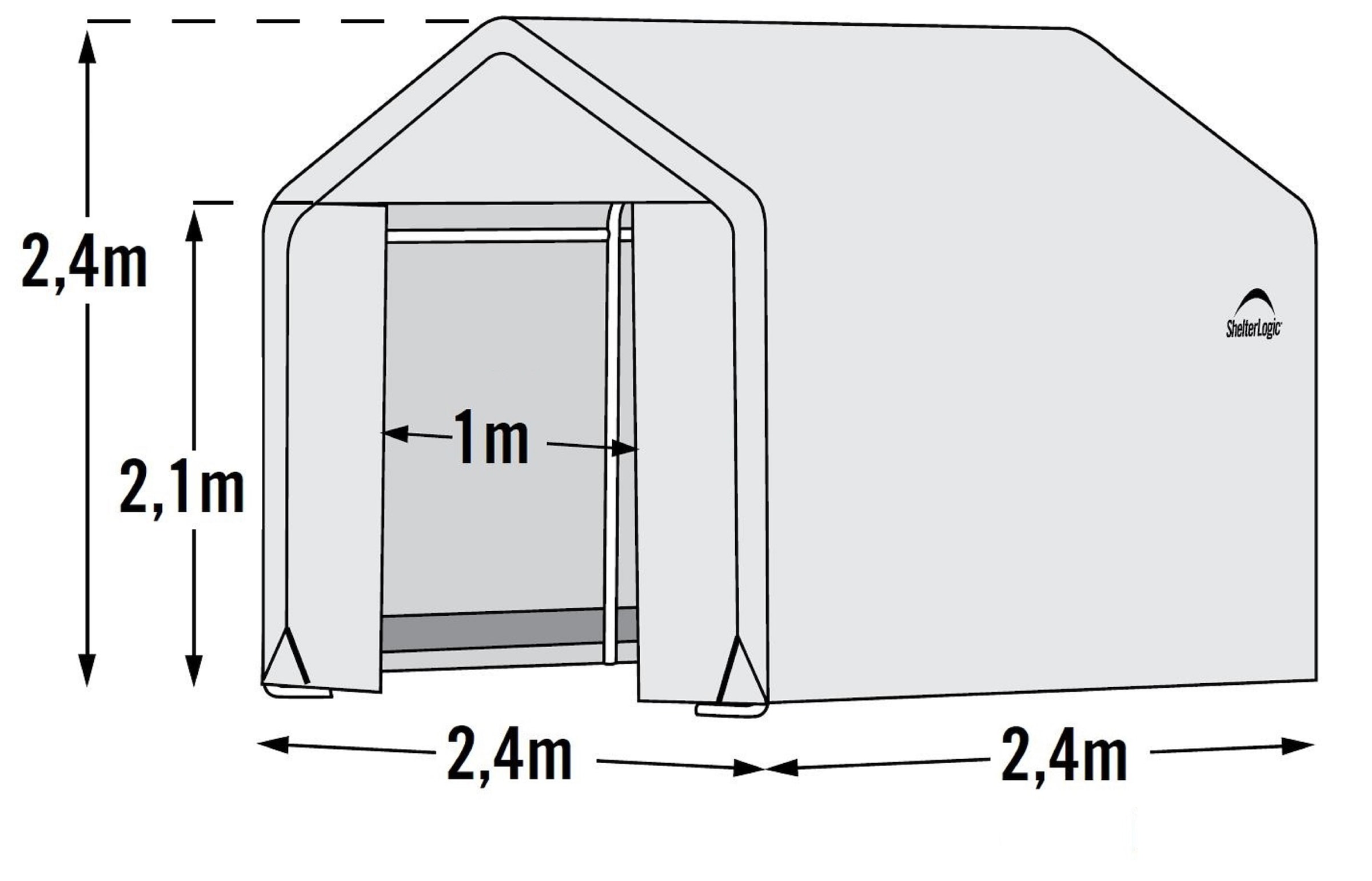 ShelterLogic Foliengewächshaus