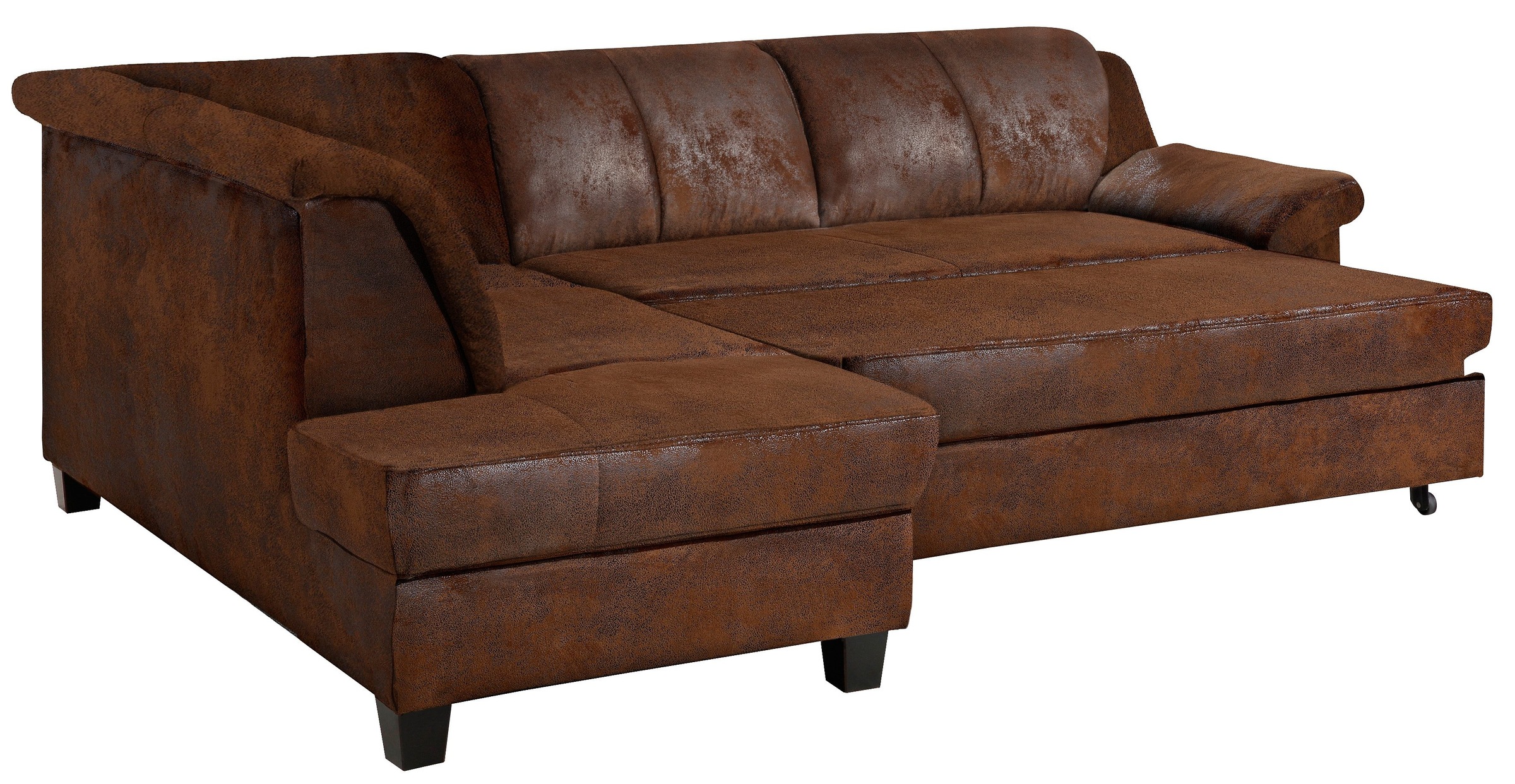 Home affaire Ecksofa »Yesterday L-Form«, wahlweise mit Bettfunktion, auch in Cord