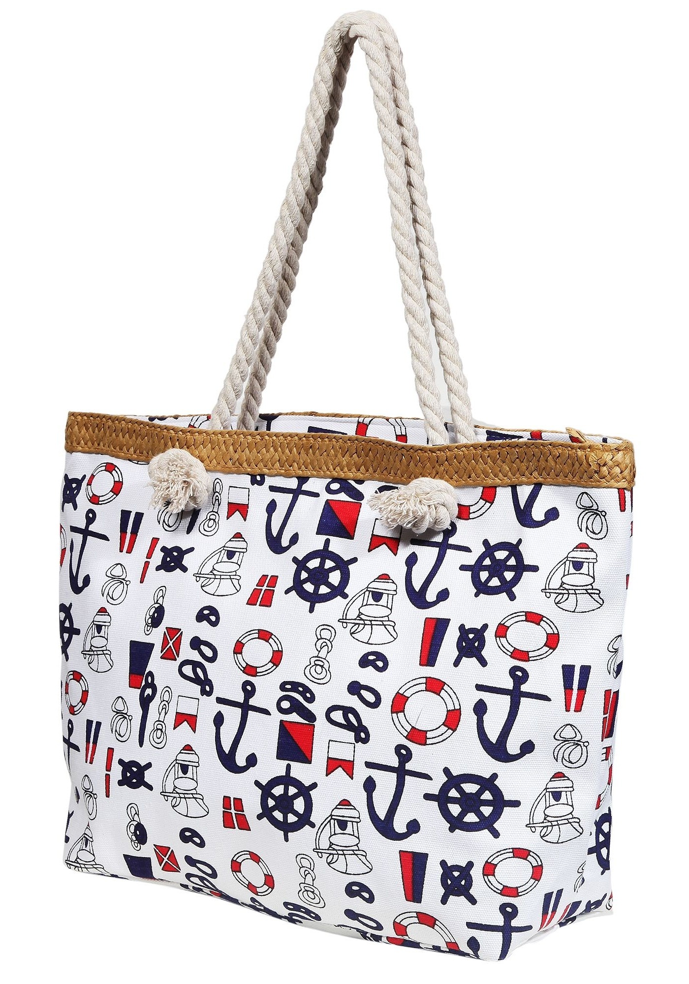 Cham Cham Strandtasche »Maritim - XXL Strandtasche Stoff«
