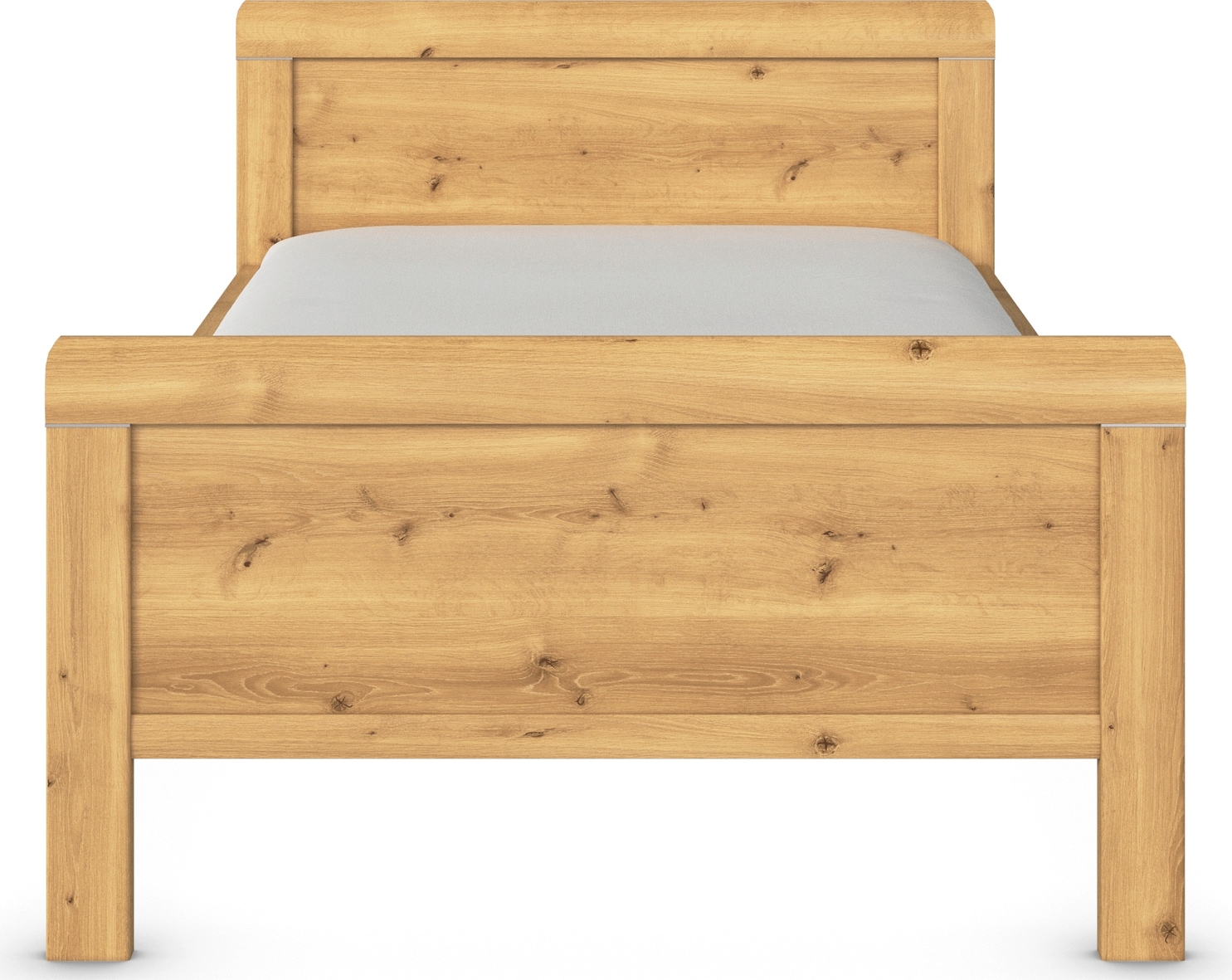 rauch Bett »Bett Einzelbett Stollenbett EVELYN«, in Komforthöhe aus Holzwerkstoff in elegantem Stil MADE IN GERMANY