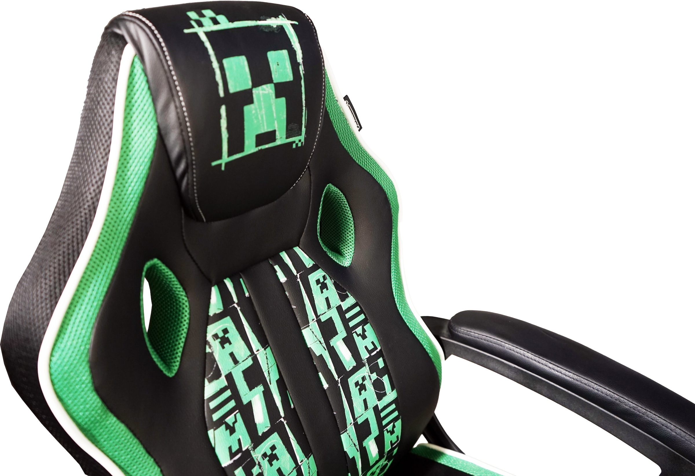 Phoenix Gaming-Stuhl () 1 Stk.grüne Absetzungen, Racing Chair