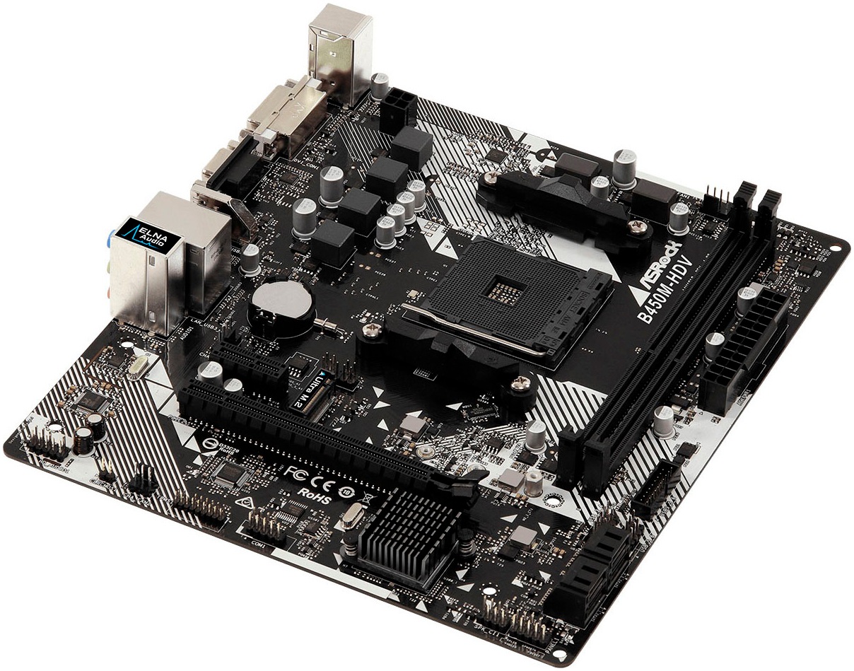 Asrock Mainboard »B450M-HDV R4.0«