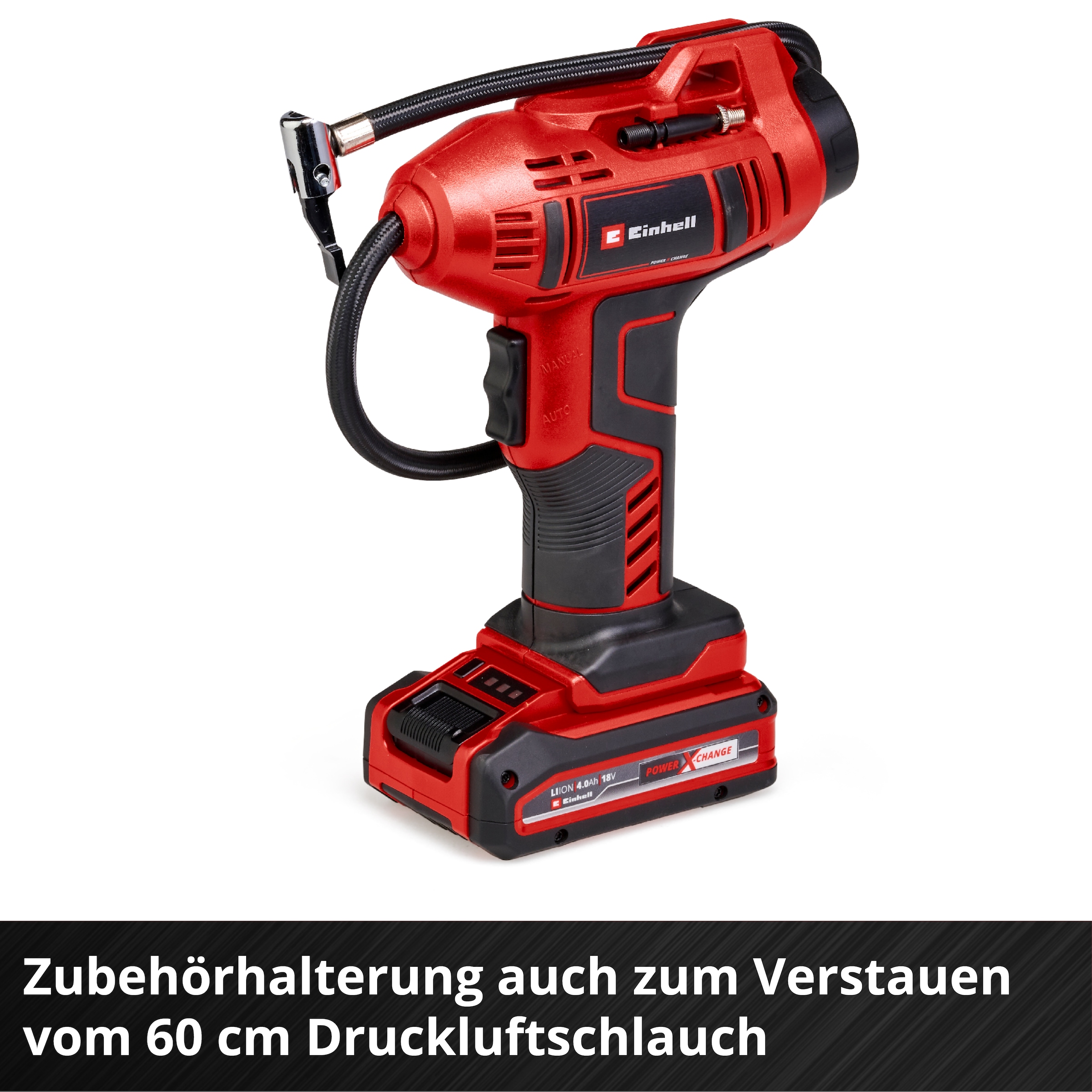 Einhell Akku-Schlagschrauber »PROFESSIONAL Maschinen-Set TP-CW 18/350-C + CE-CC 18 Kit« mit Akku-Autokompressor und PXC-Starter-Kit,  Inkl. Akku und Ladegerät