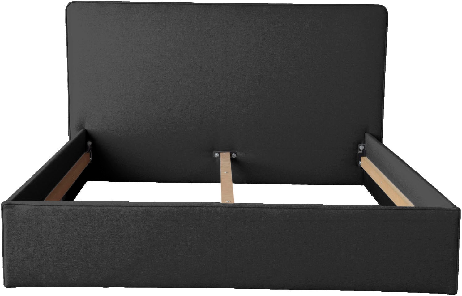 COLLECTION AB Polsterbett »Romo erhältlich in der Breite 180x200cm« 3 Varianten: Rahmen, Lattenrost oder Komplett-Set mit King-Matratze