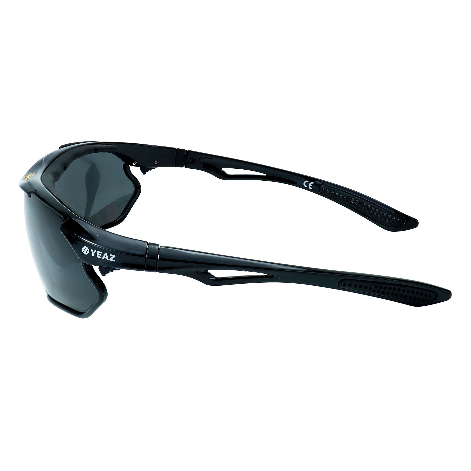 YEAZ Sportbrille »Sport-Sonnenbrille schwarz/polarisiert SUNRAY«