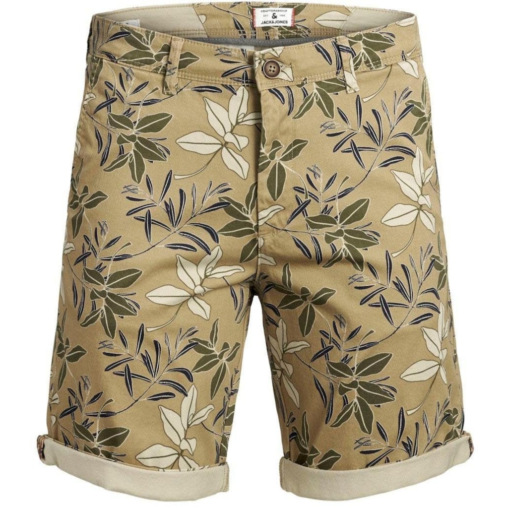 Jack & Jones Chinoshorts »BOWIE SHORTS PRINT«