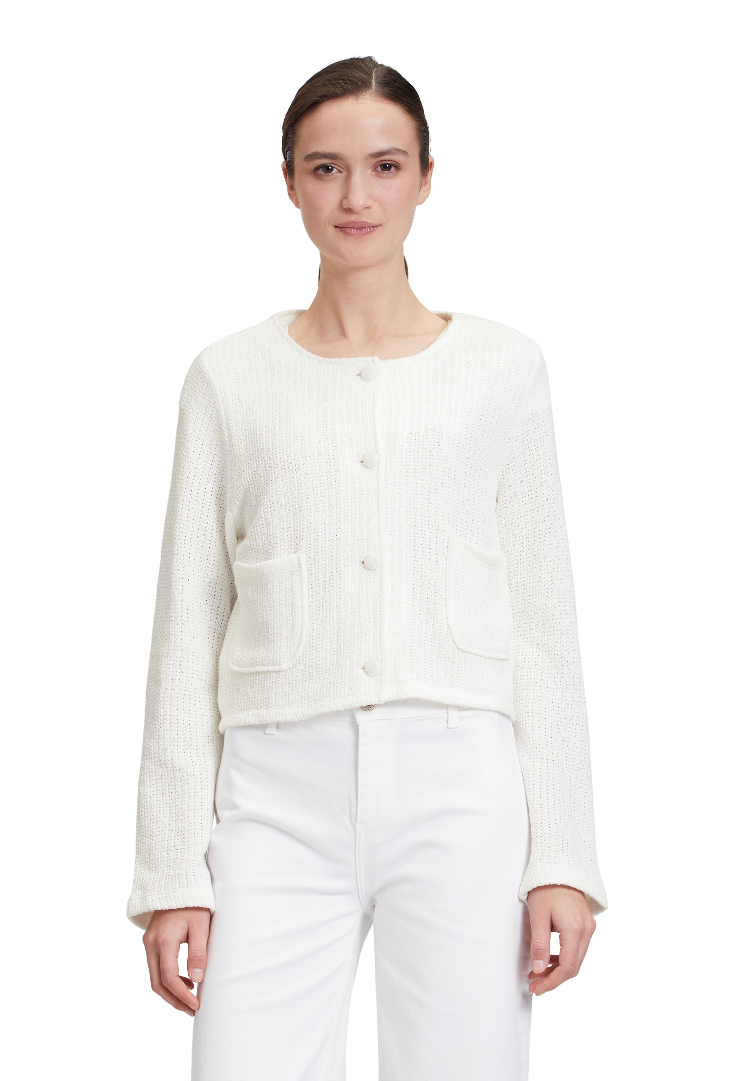 Cartoon Outdoorjacke »Casual-Jacke mit Rundhalsausschnitt«
