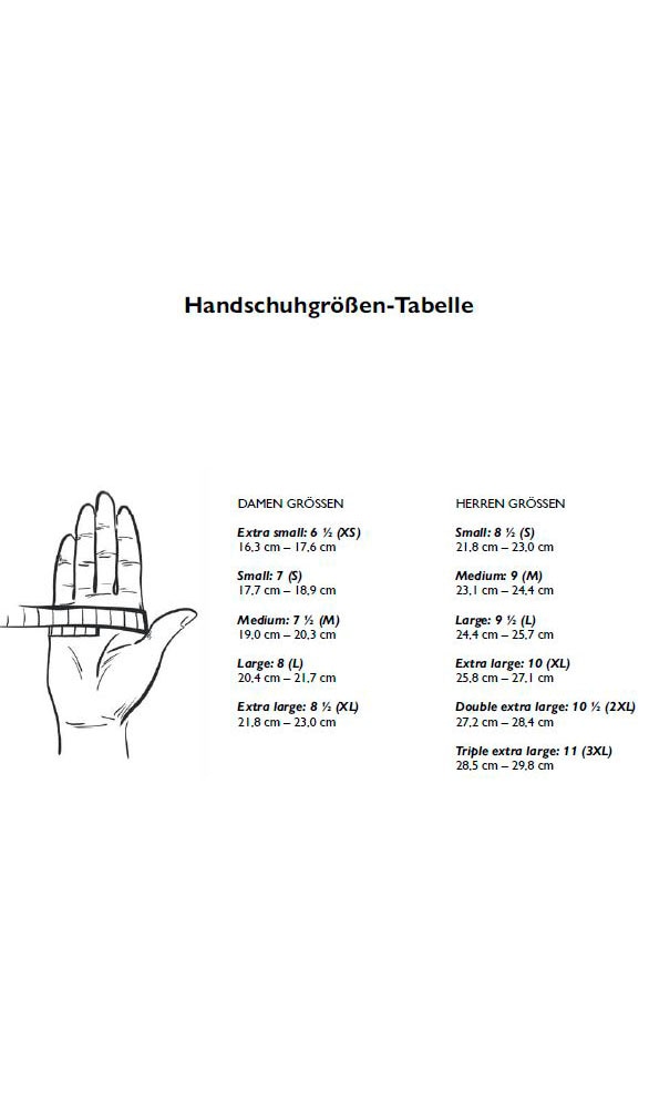 KESSLER Lederhandschuhe »Keira«, (2 St.), mit weichem Innenfutter