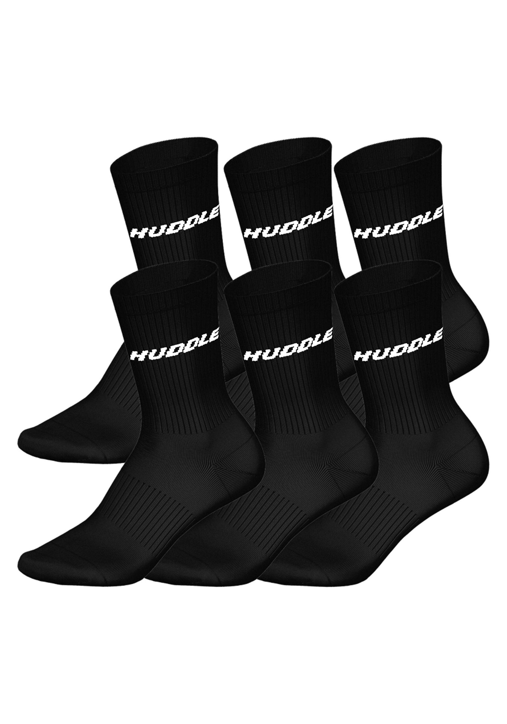 HUDDLE Kurzsocken »Socken HUDDLE  6pk Crew Socks 6er Pack« 6 Paar tlg.