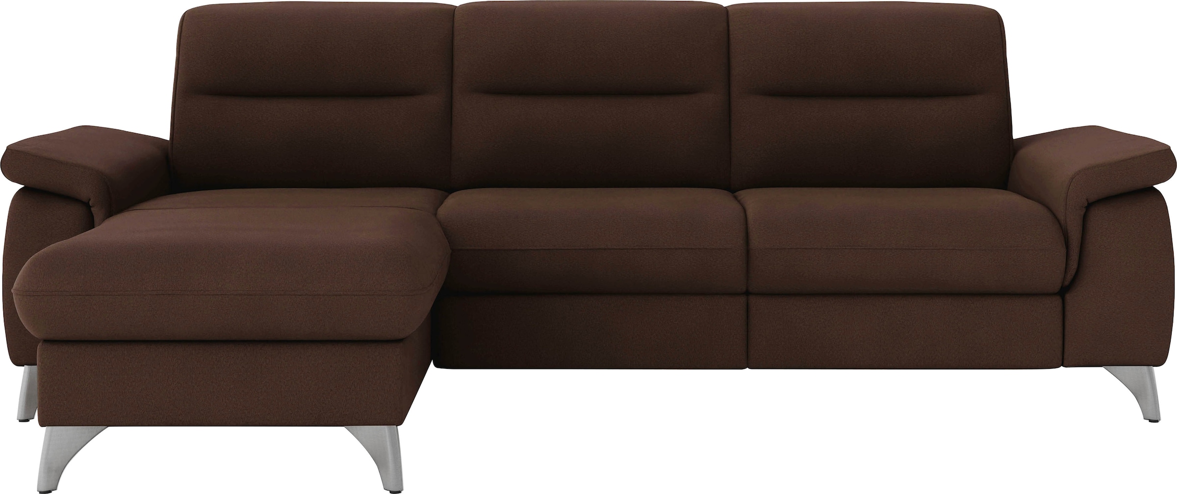 sit&more Ecksofa »Astoria L-Form«, wahlweise mit motorischer Relaxfunktion