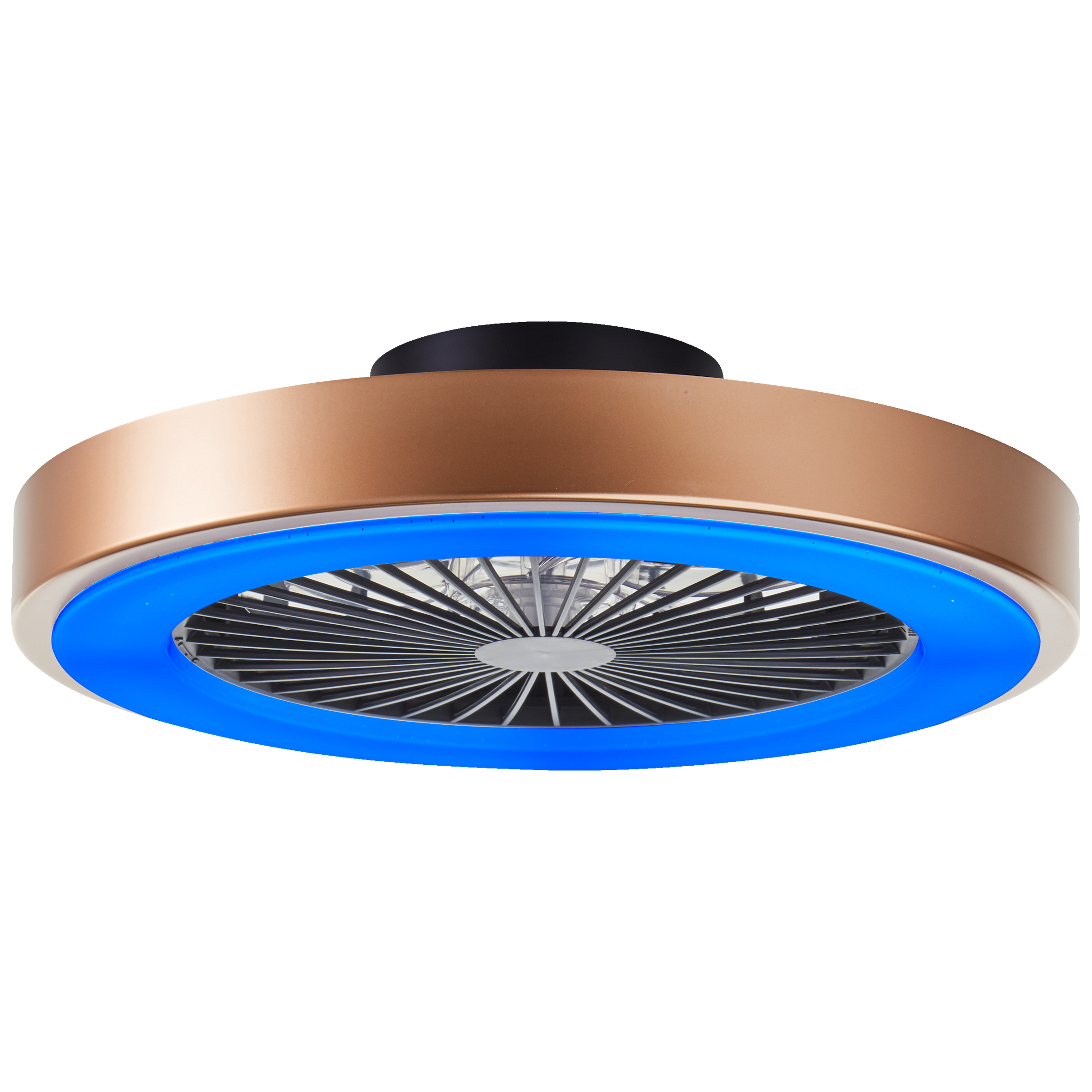 Brilliant LED Deckenleuchte »Slimline« 1 Stk. RGB | warmweiß - kaltweiß LED Deckenleuchte, Ventilator, ICRGB, CCT, 49 cm, 4700 lm, 3000-6500 K