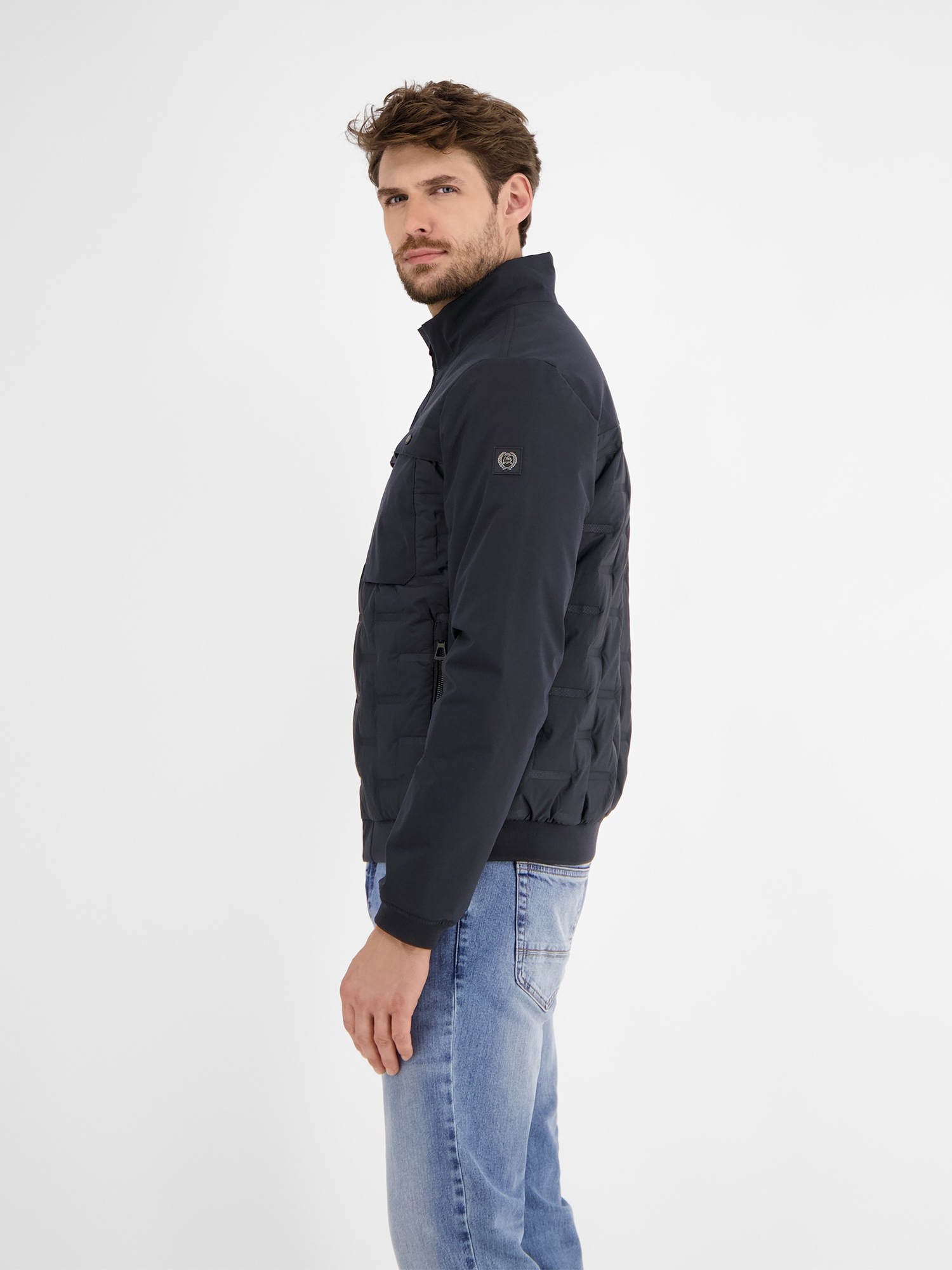 LERROS Steppjacke »Sportiver Blouson, gesteppt« ohne Kapuze