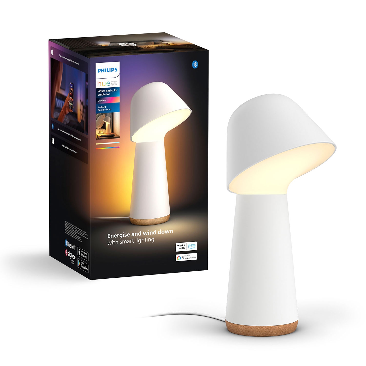 Philips Hue Nachttischlampe »White & Color Ambiance Twilight«