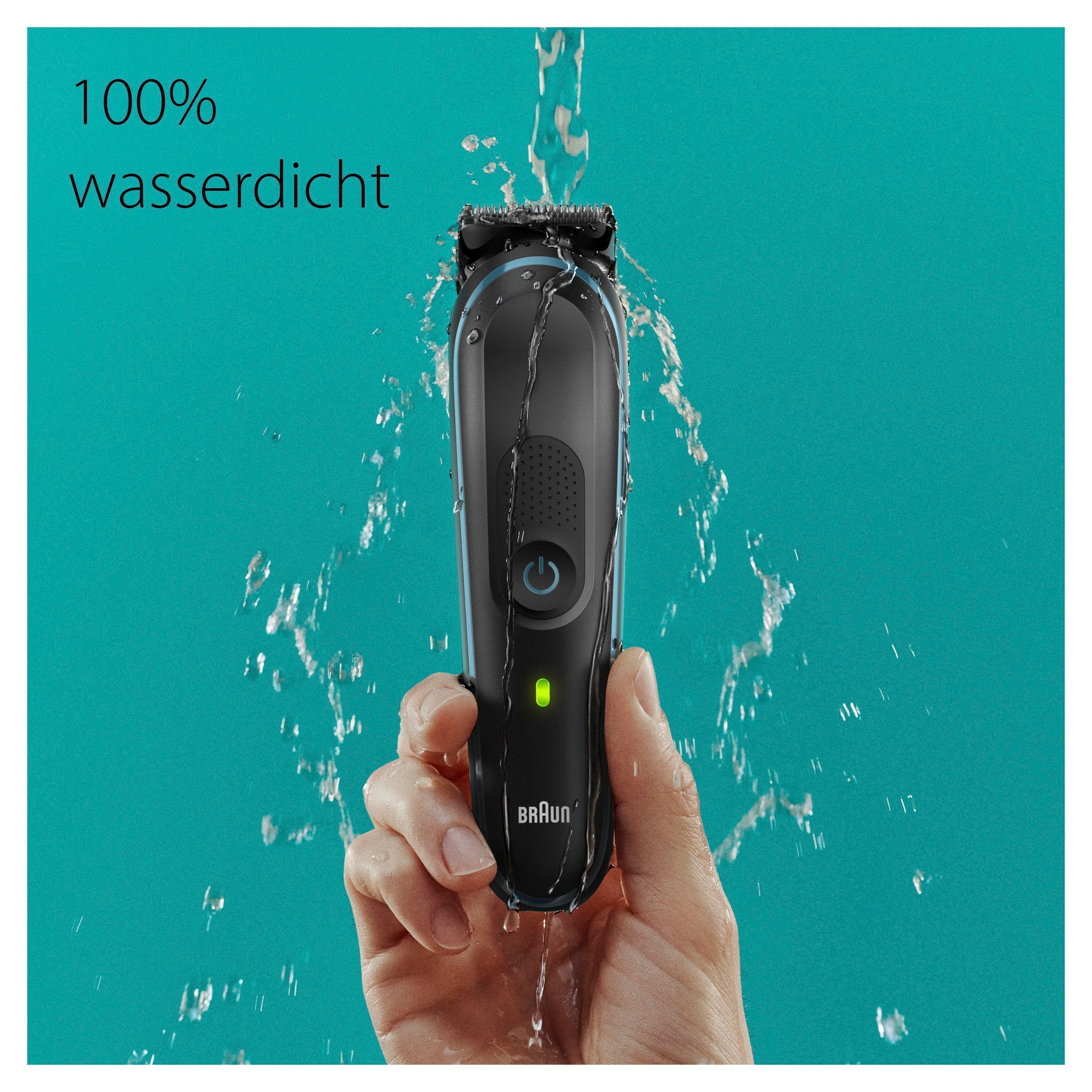 Braun Haarschneider »All-In-One 3 Garantie XXL 100 Min. mit kabellose Jahren Wasserdicht, Styling Set Laufzeit MGK5445«