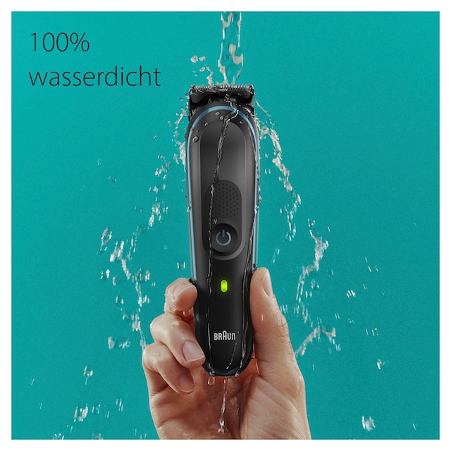 Haarschneider Braun XXL »All-In-One mit Wasserdicht, 3 Styling Jahren Laufzeit Set 100 MGK5445«, Min. Garantie kabellose