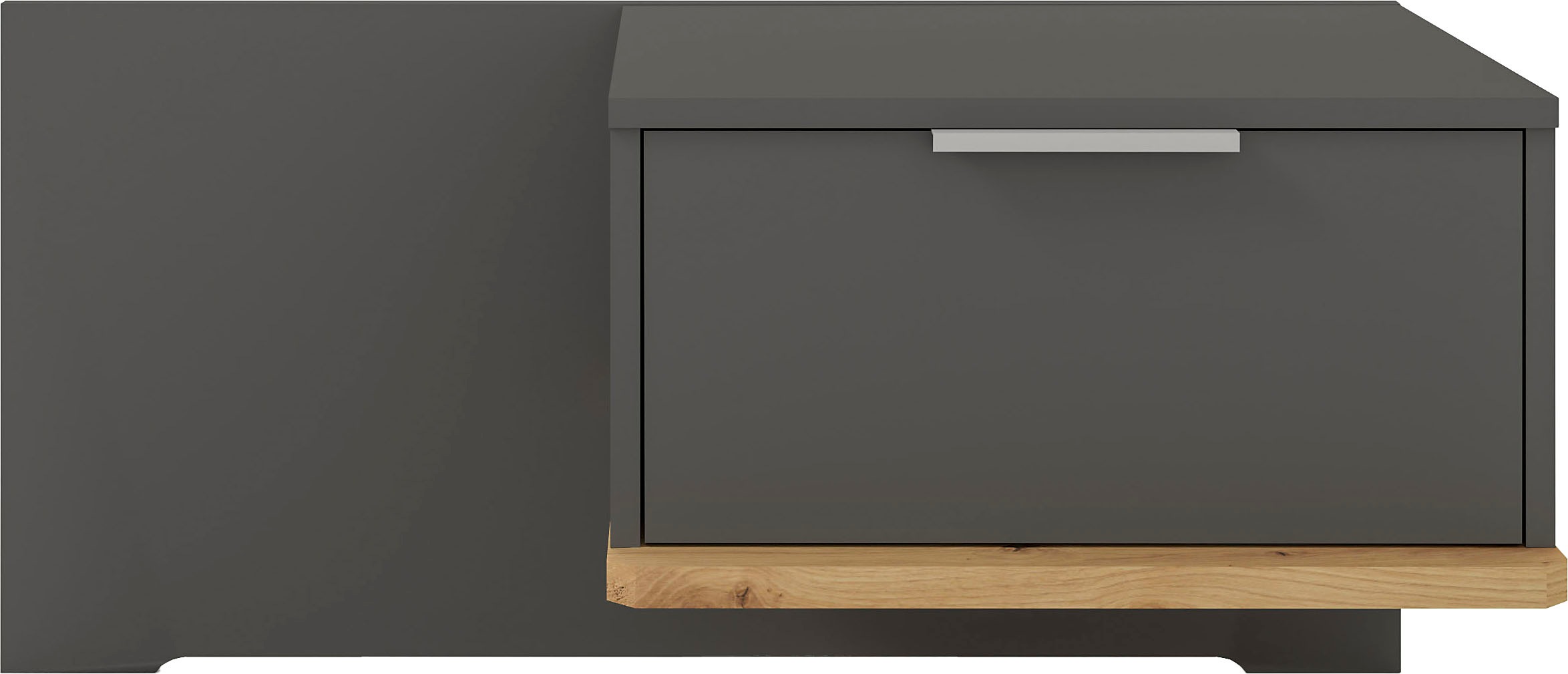 Musterring Nachtschrank »Isabelle«, verschiedene Farben, Unterboden in Eiche, Maße B50/90 x H43 x T47 cm