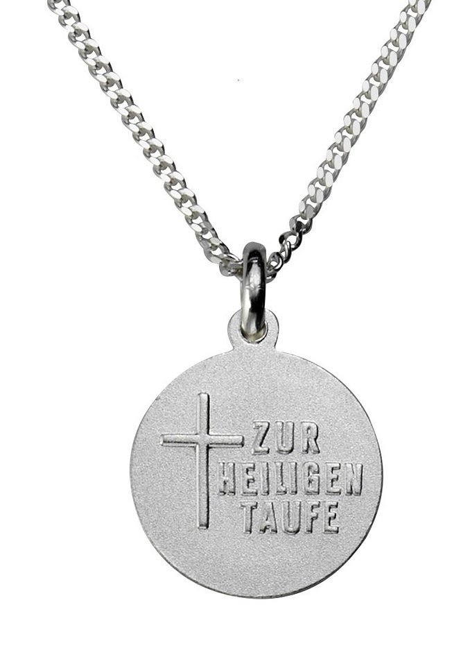 Firetti Kette mit Anhänger »Schmuck Geschenk Silber 925 Halsschmuck  Halskette Panzerkette Engel«, zu Hoodie, Kleid, Shirt, Jeans, Sneaker! Anlass  Geburtstag Weihnachten bei ♕