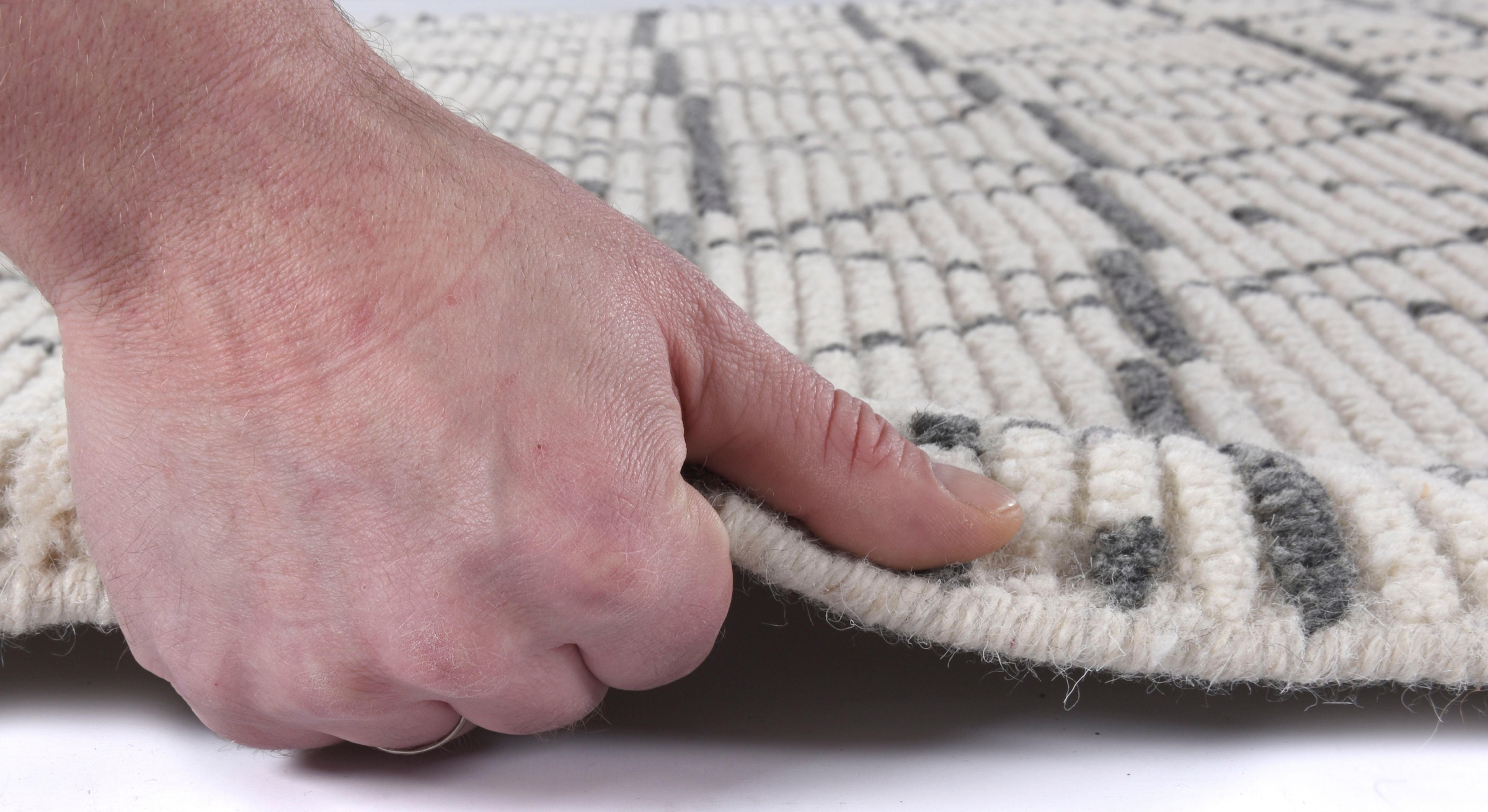 TOM TAILOR HOME Teppich »Nomad« rechteckig 5 mm Höhe handgewebt, mit Fransen, Boho-Style