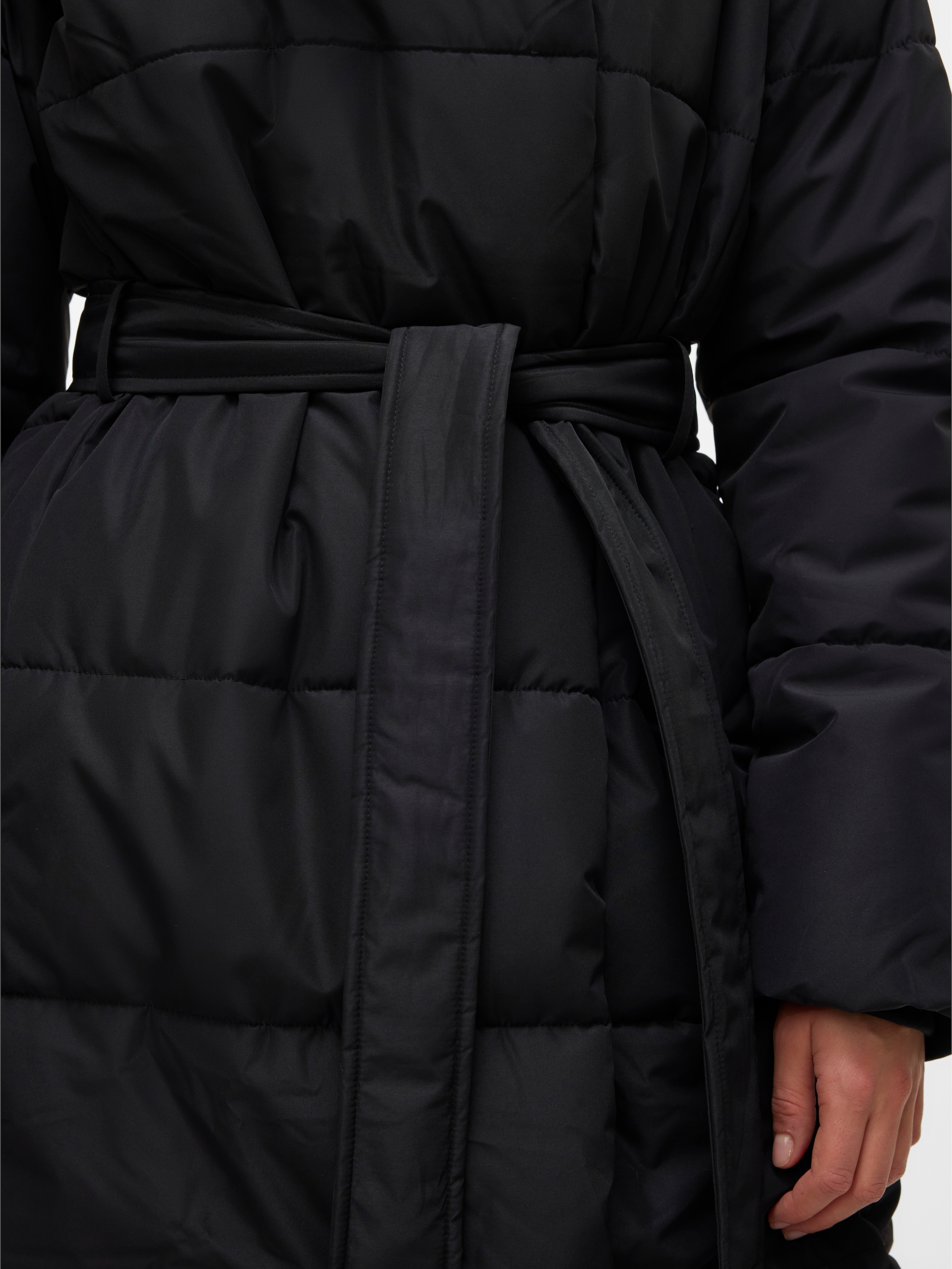 Vero Moda Steppmantel »VMLEONIEKATE COAT GA NOOS«, mit abnehmbarem Bindegürtel