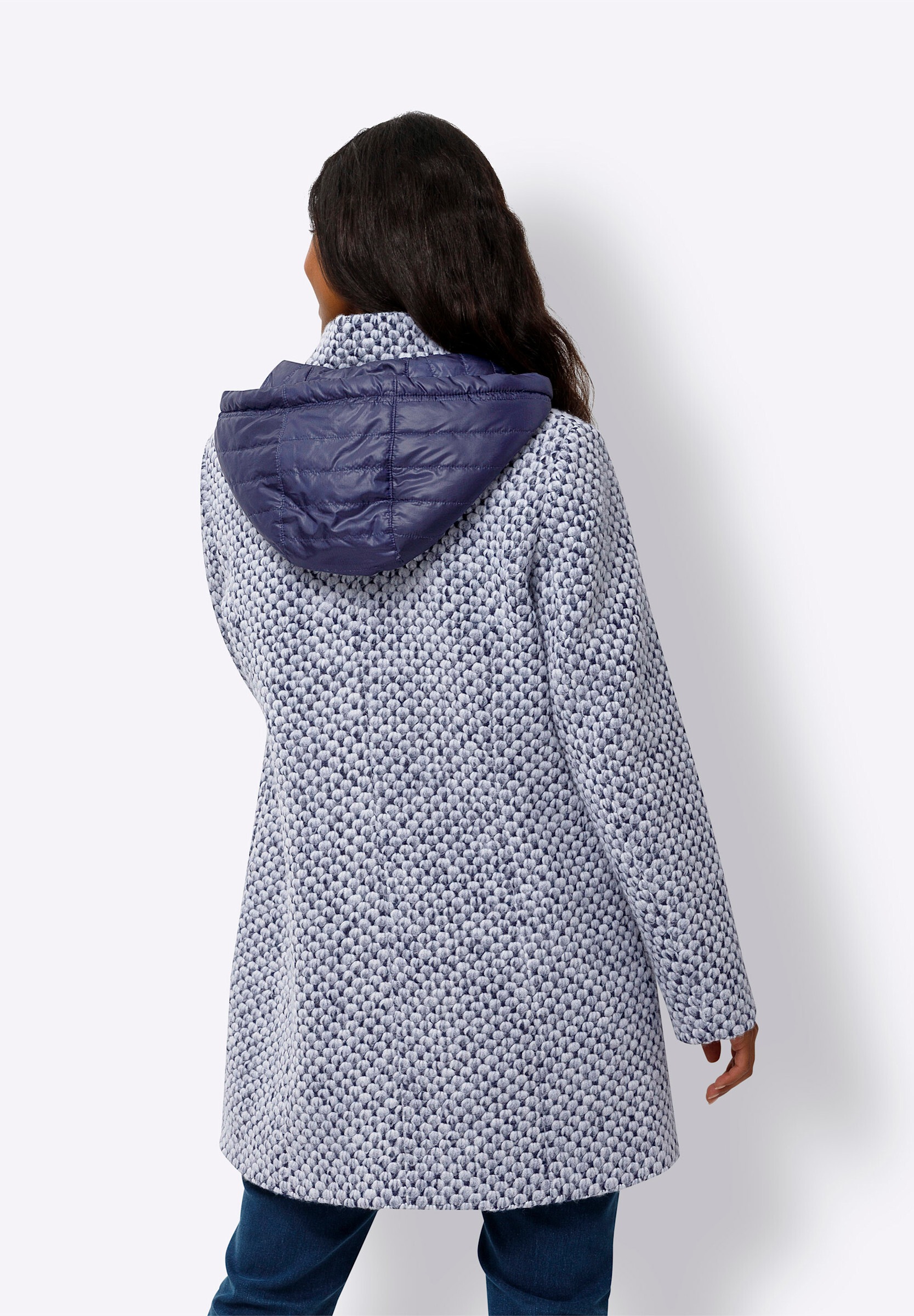 heine Funktionsjacke »Outdoorjacke Outdoorjacke mit Zippertaschen« Abnehmbare Kapuze