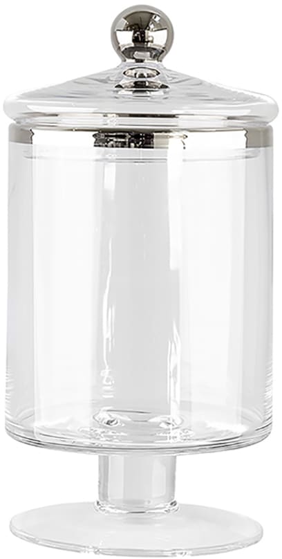 Fink Vorratsglas "Belinda" handbemalte Platinumauflage