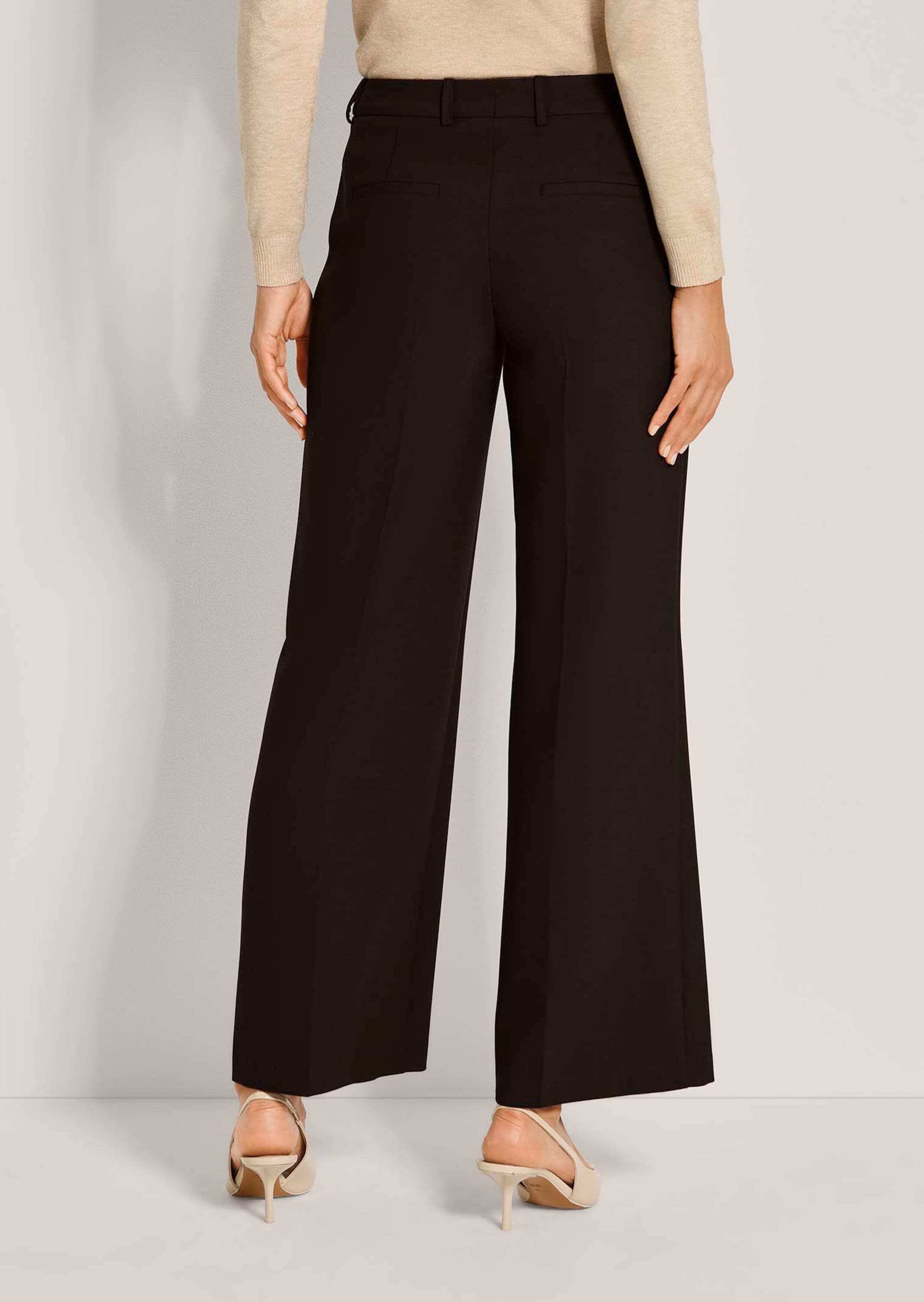 MADELEINE Bügelfaltenhose »Hose Weite Bügelfalten-Hose, 7/8-Länge«