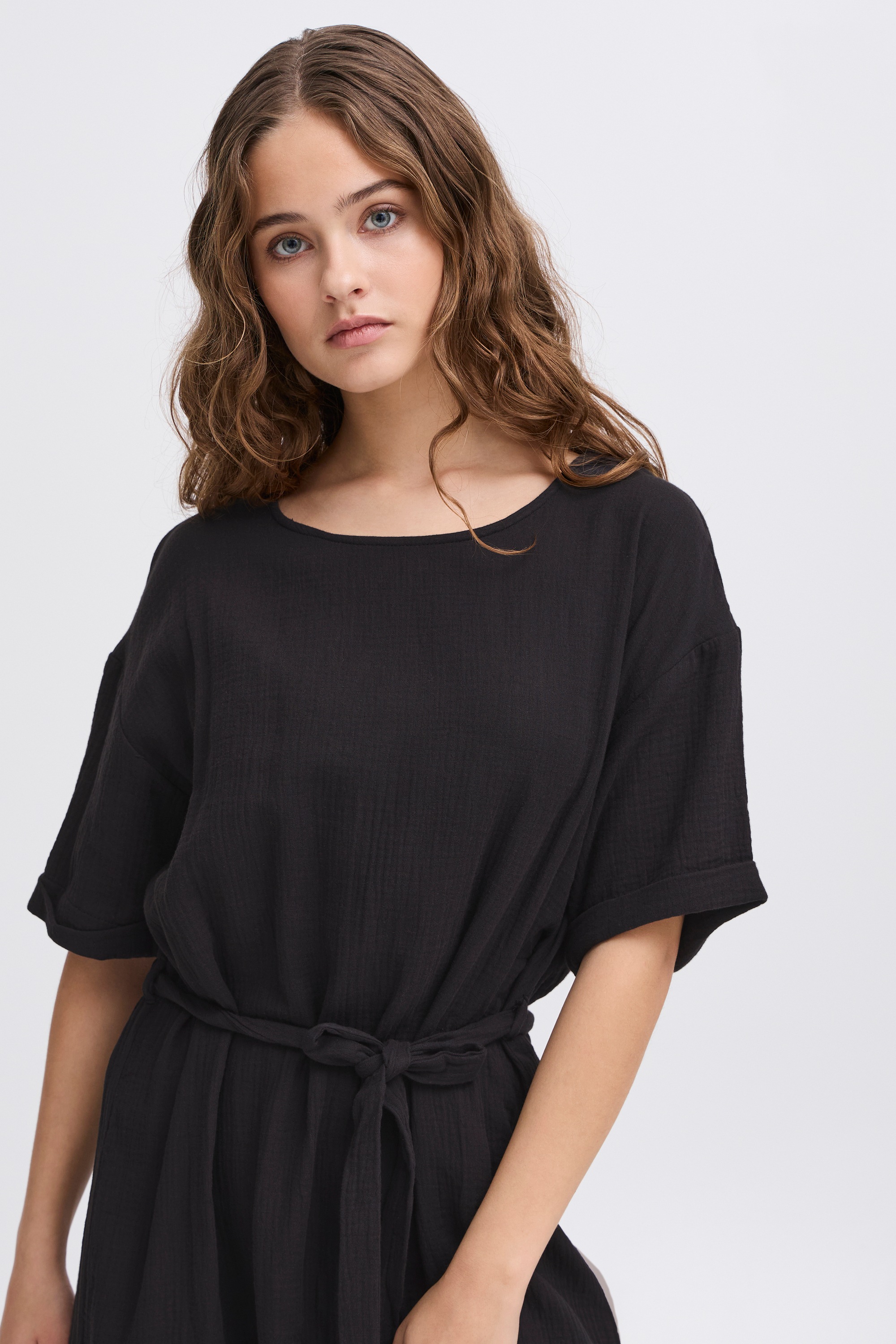 Ichi Midikleid »Damen Kleid IHMIKA«